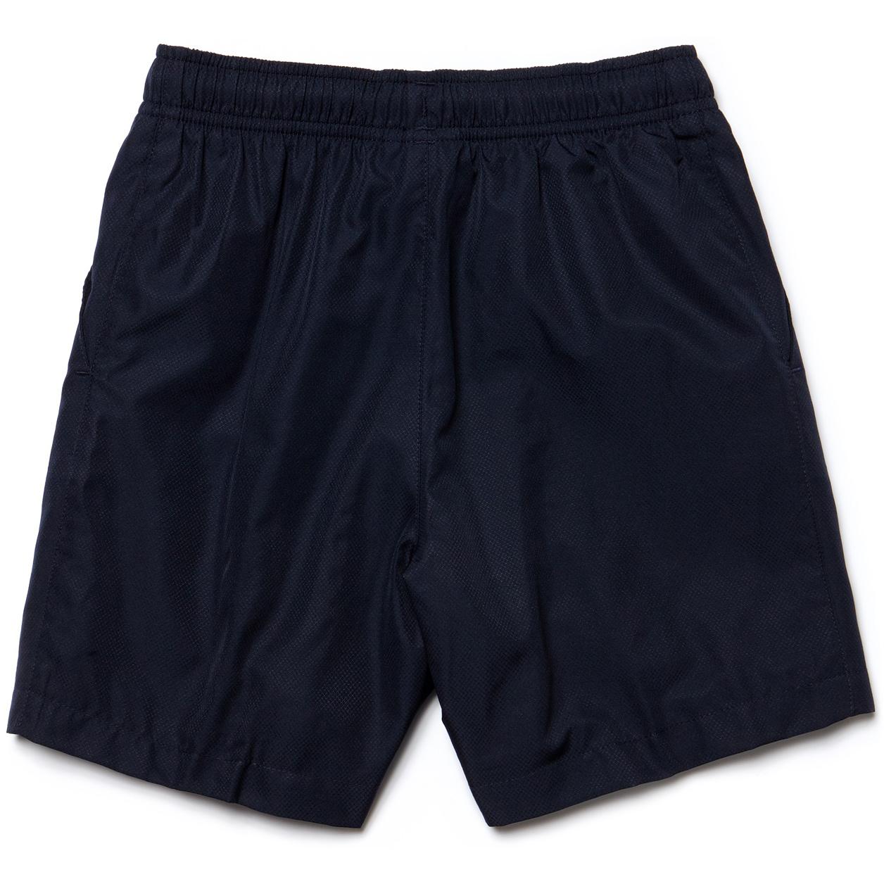 Lacoste Boys Tennis Shorts Navy Blue