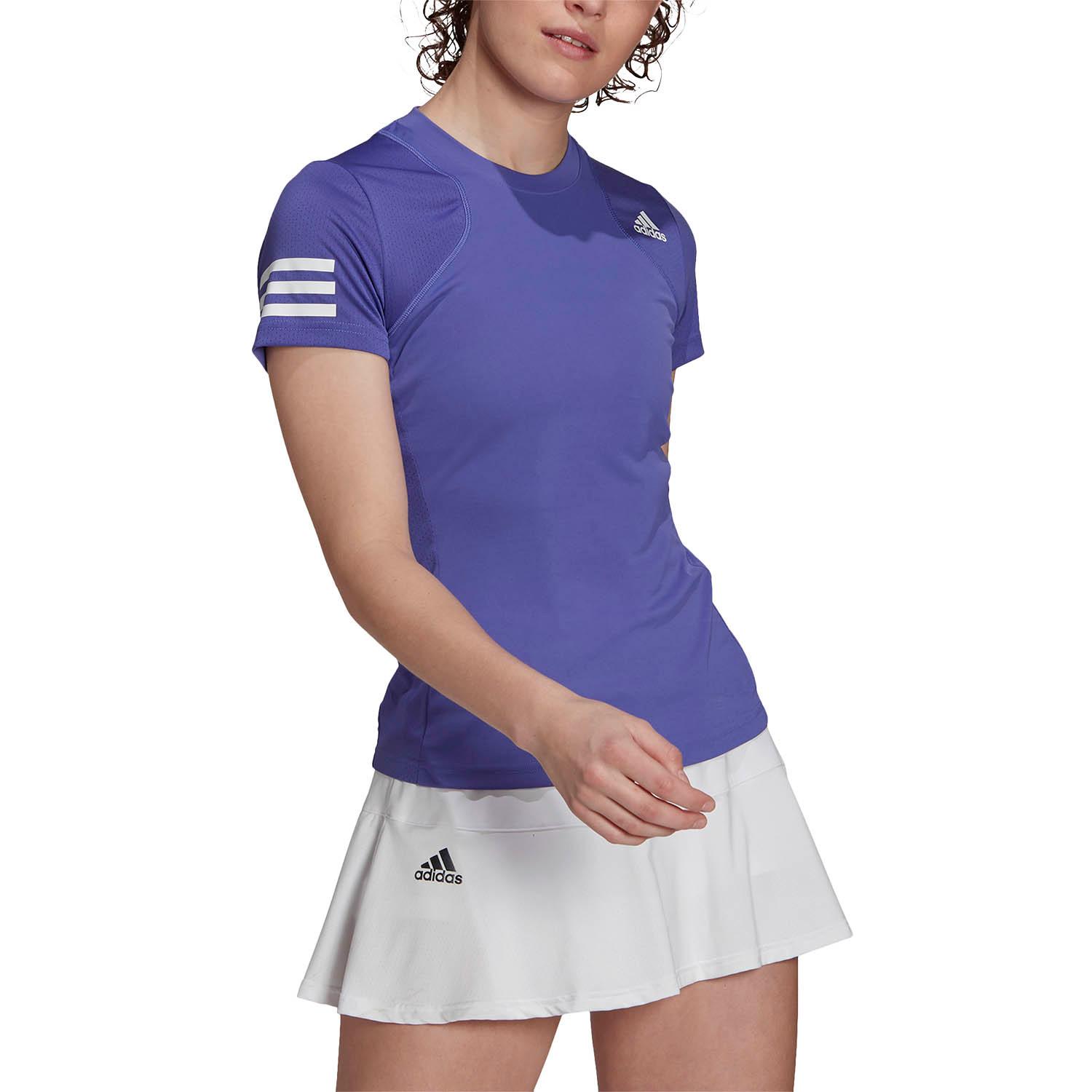 Adidas Womens Club Tennis TShirt Purple