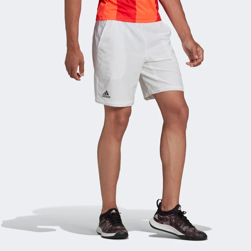 Adidas Mens Tennis Ergo 7Inch Shorts White