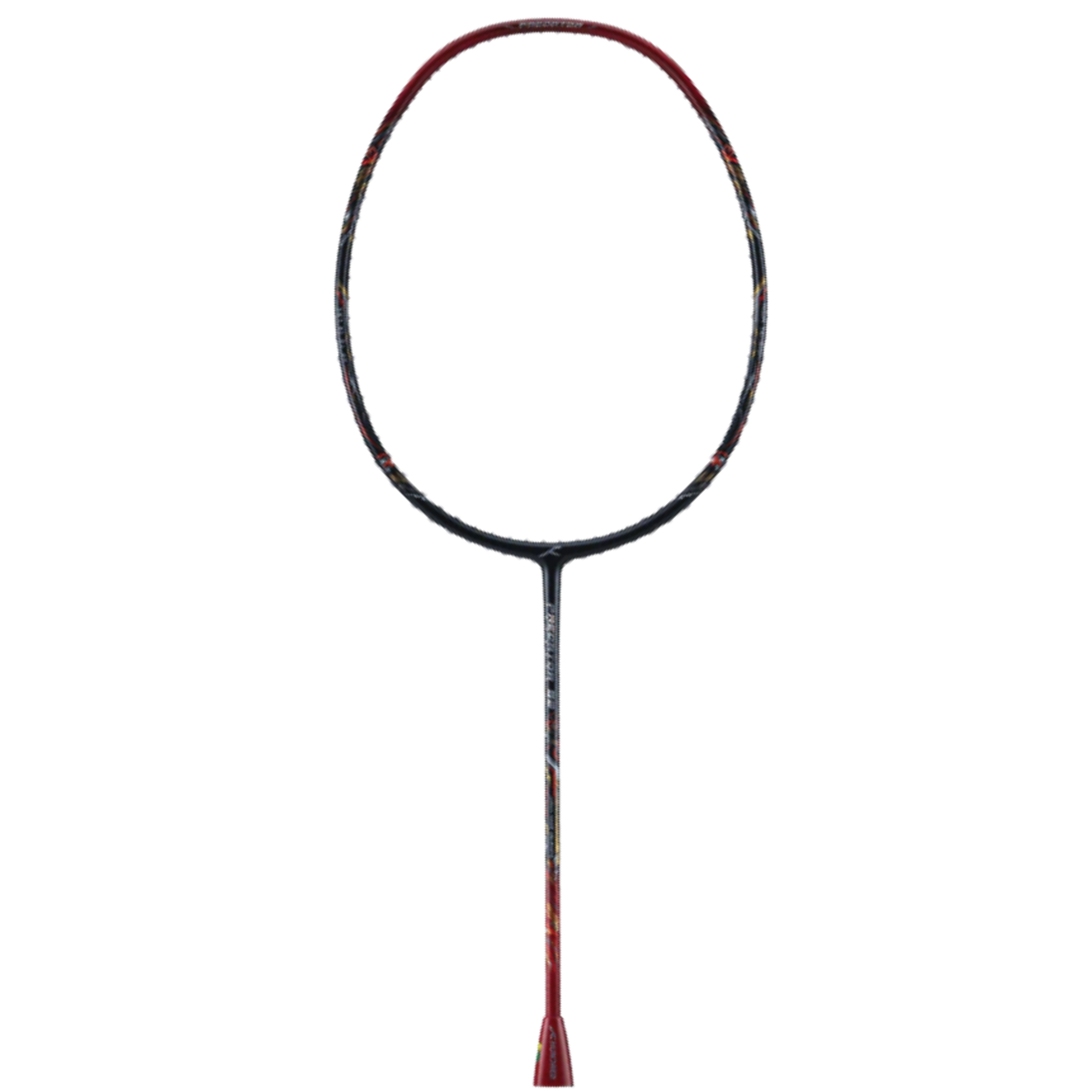 Hundred Predator 82 Extreme Badminton Racket - Black/Red