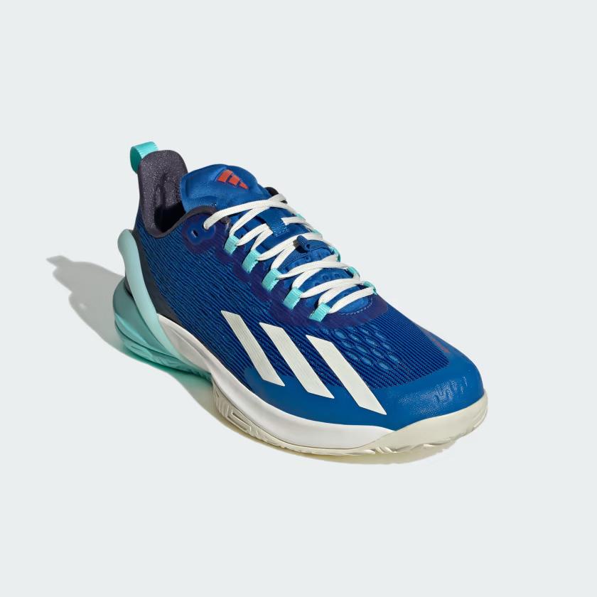 Adidas Mens Adizero Cybersonic Tennis Shoes - Bright Royal/Flash Aqua ...