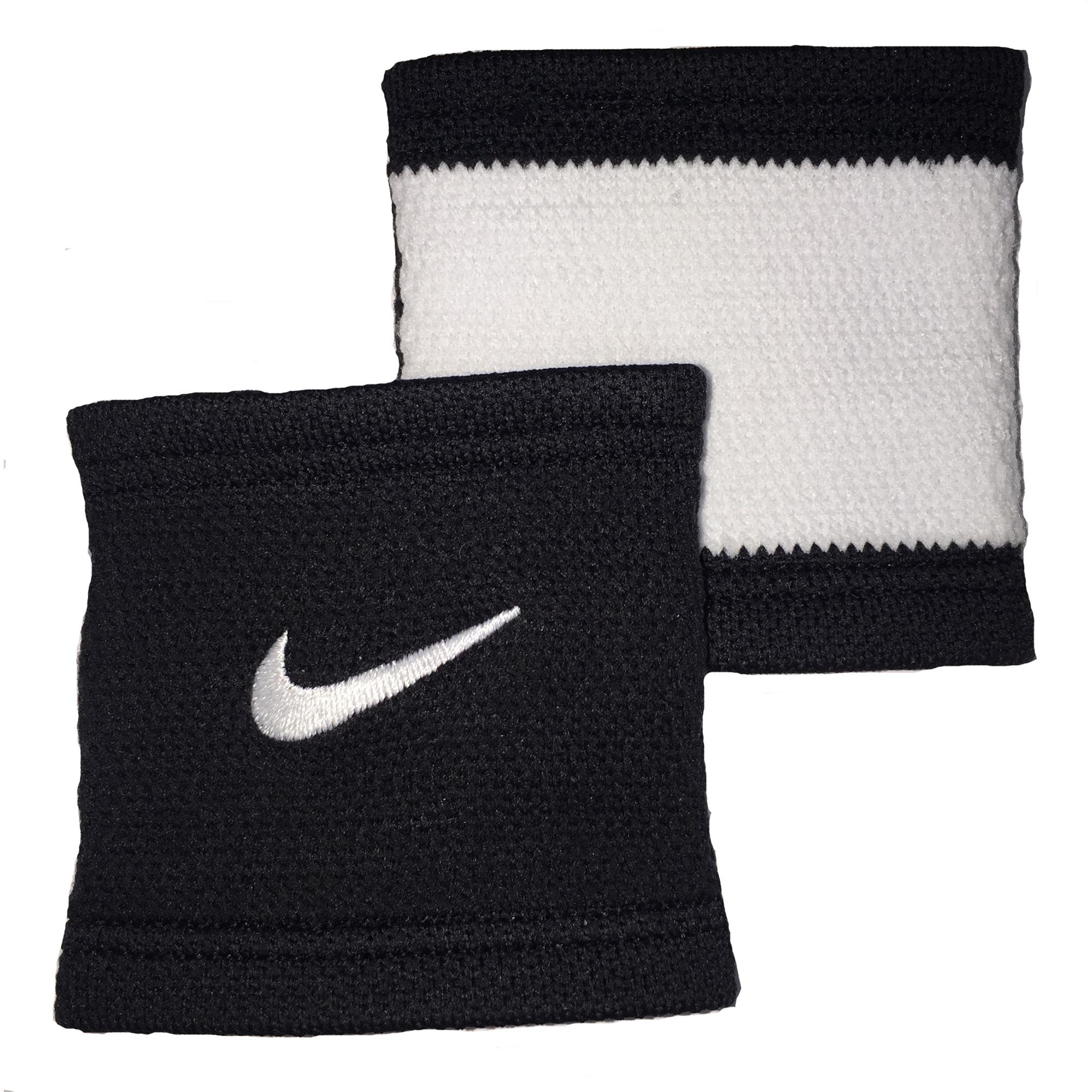 Nike Dri-FIT Stealth Wristbands - Black - Tennisnuts.com