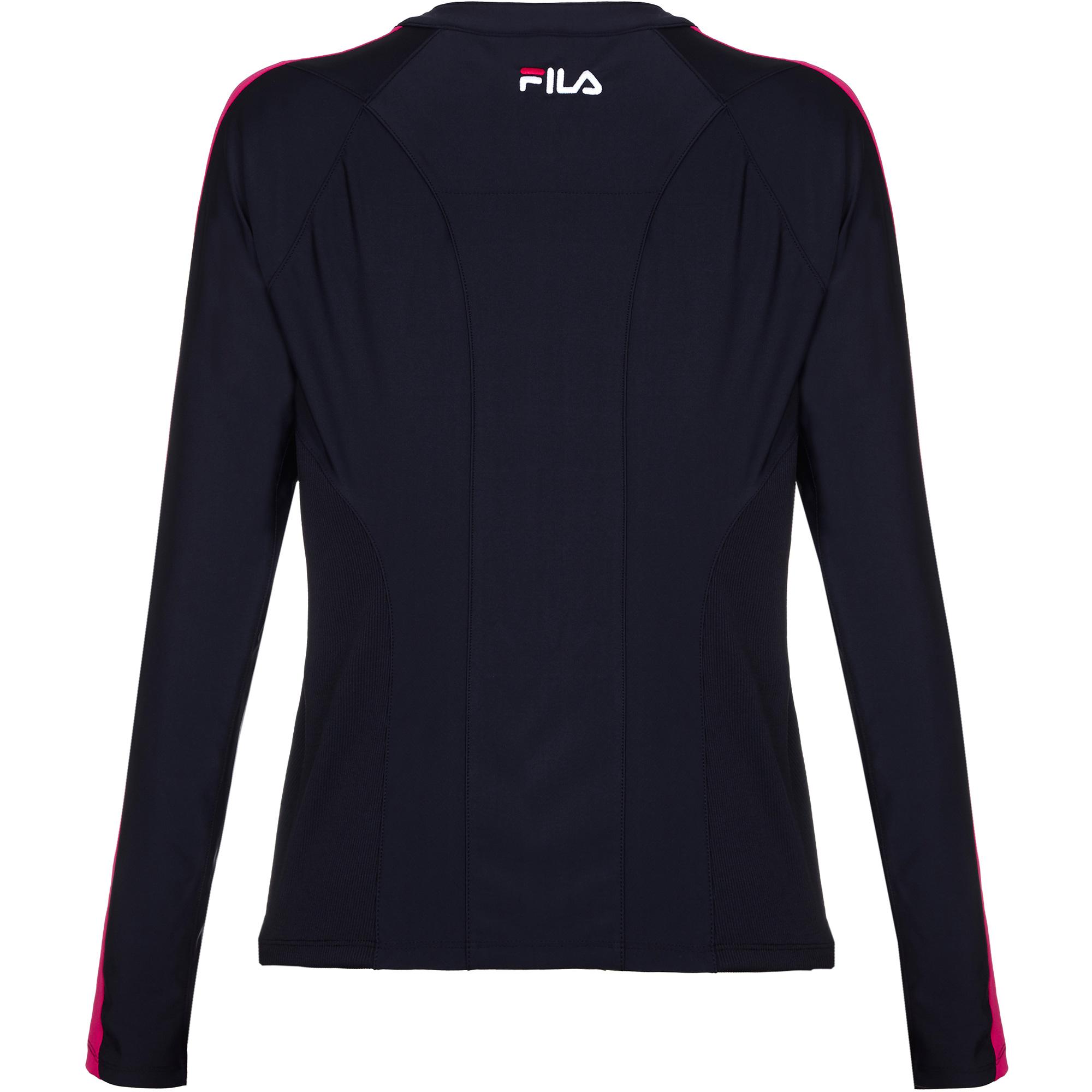 Fila Womens Luxury Noir Bomber Jacket Black