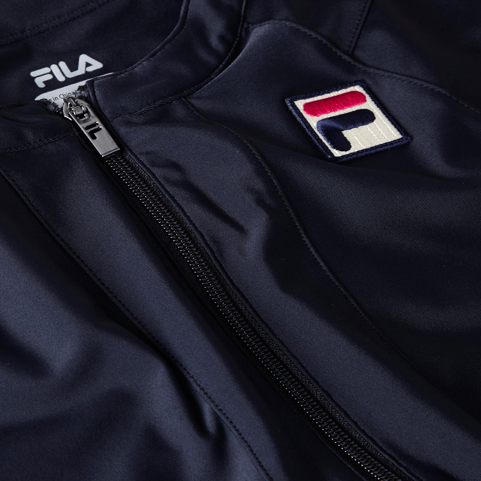 Fila Womens Luxury Noir Bomber Jacket Black
