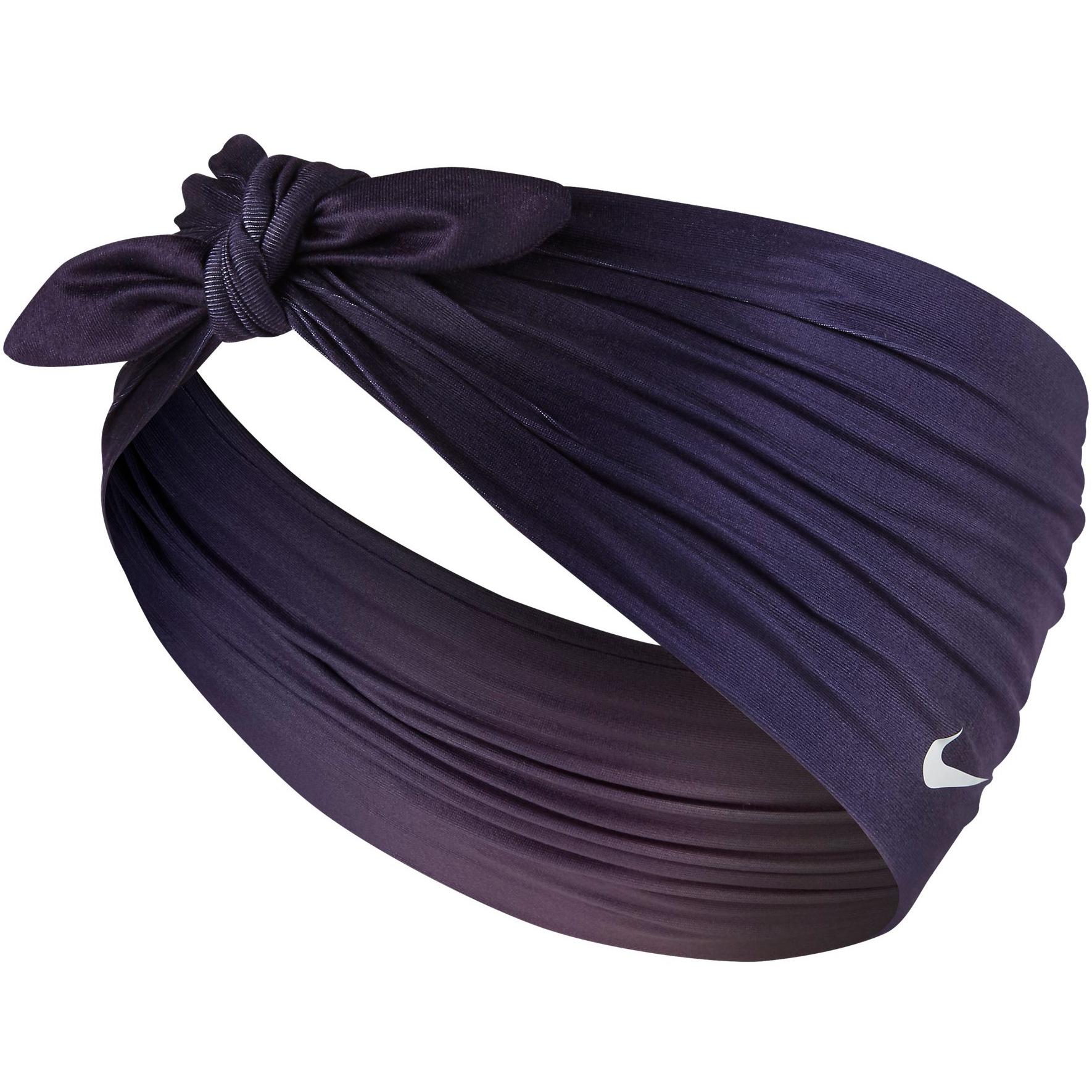 Nike Printed Central Headband Purple Dynasty