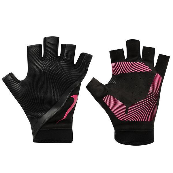 Nike Womens Training Gloves - Black/Hyper Pink - Tennisnuts.com