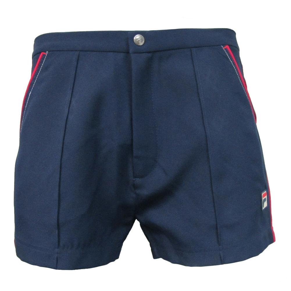 Fila Mens Botazzi Stripe Shorts - Navy - Tennisnuts.com