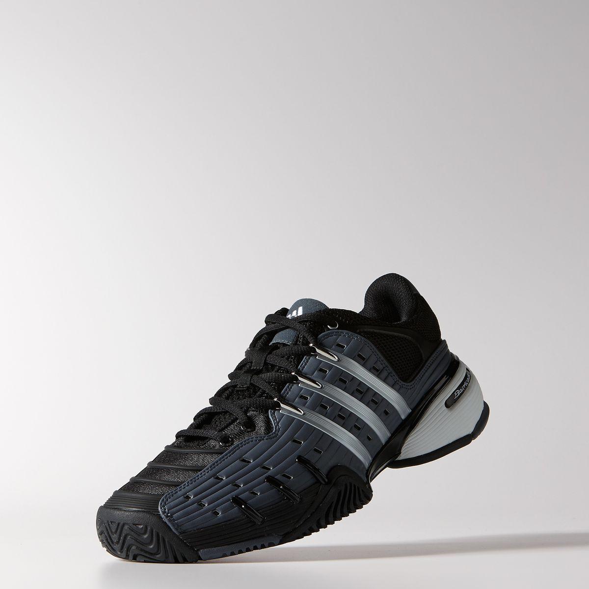 Adidas Mens Barricade V Classic Tennis Shoes - Onix - Tennisnuts.com