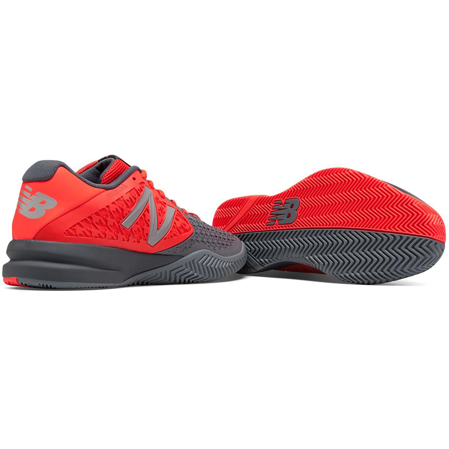 new balance red tennis shoes