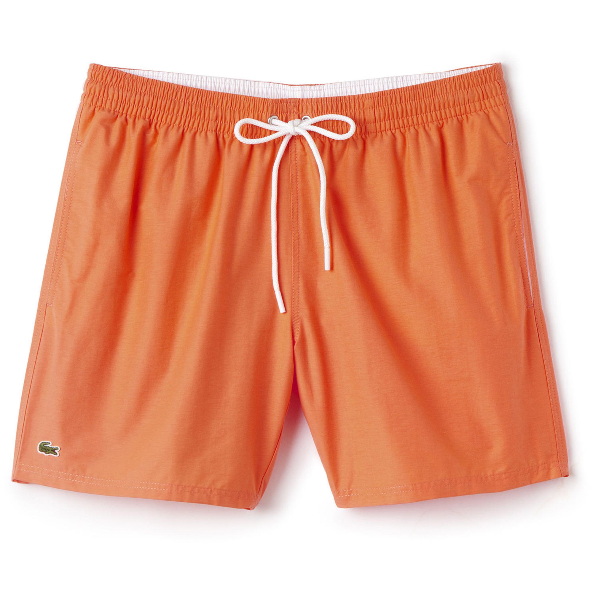 Lacoste Mens Leisure Shorts - Orange - Tennisnuts.com