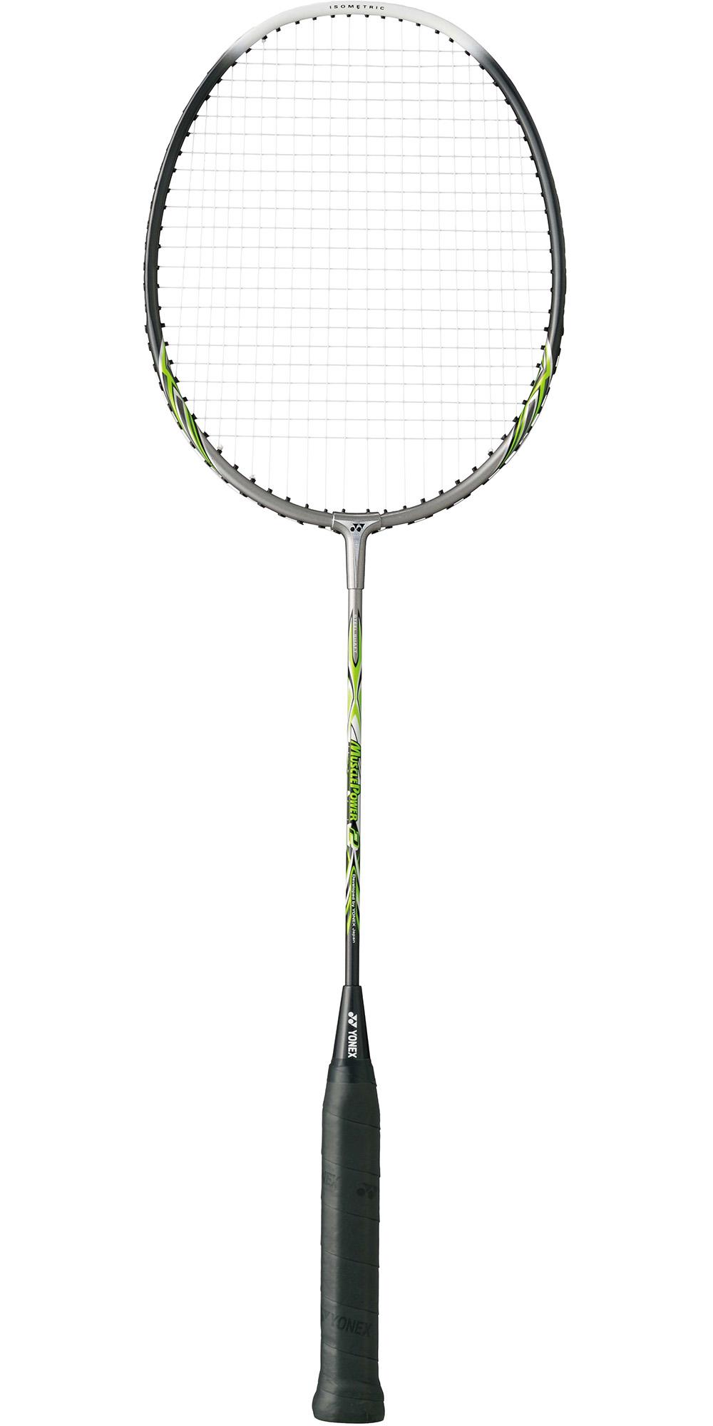 Yonex Muscle Power 2 Badminton Racket Silver/Lime