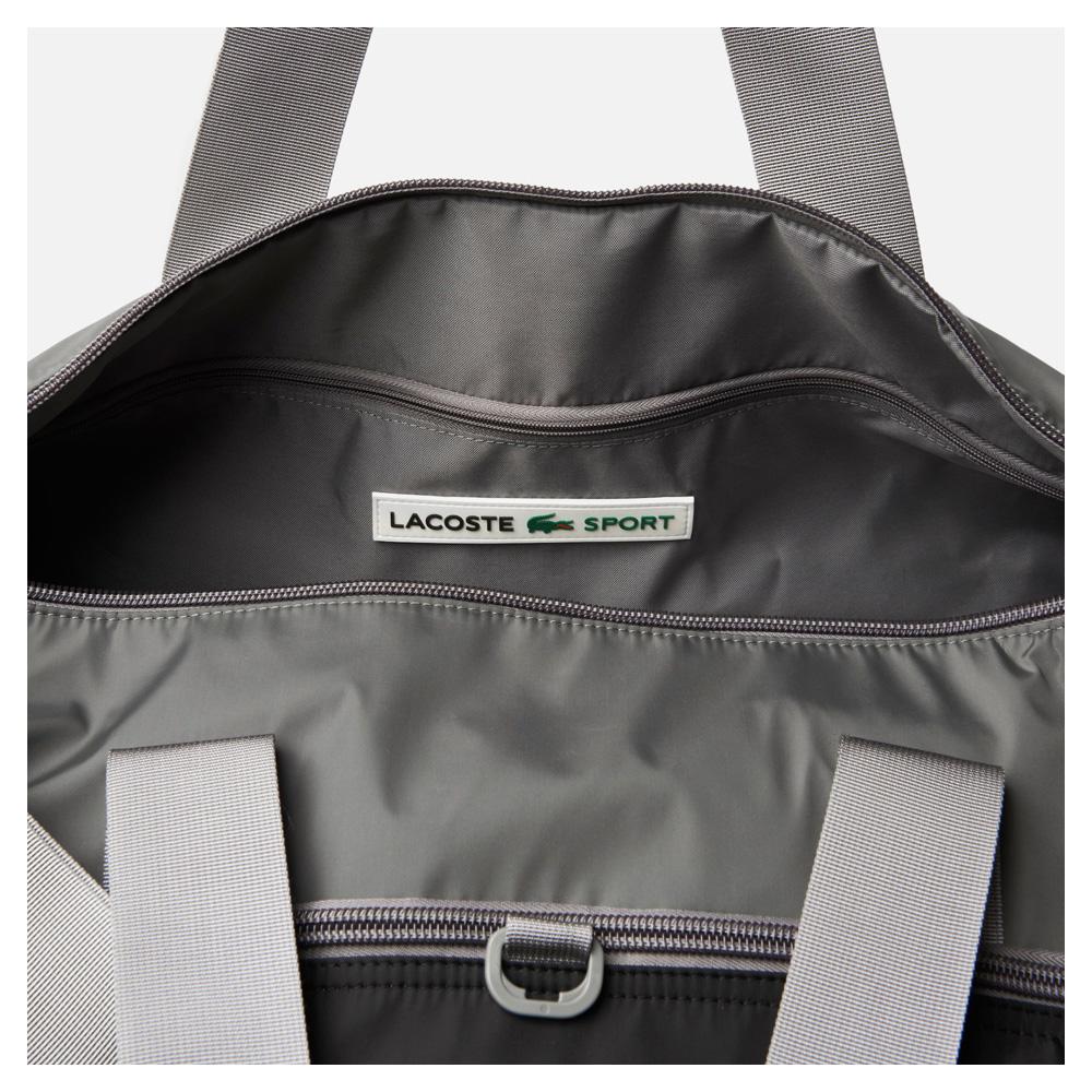 Lacoste Impulse Sports Gym Large Bag Grey/Black