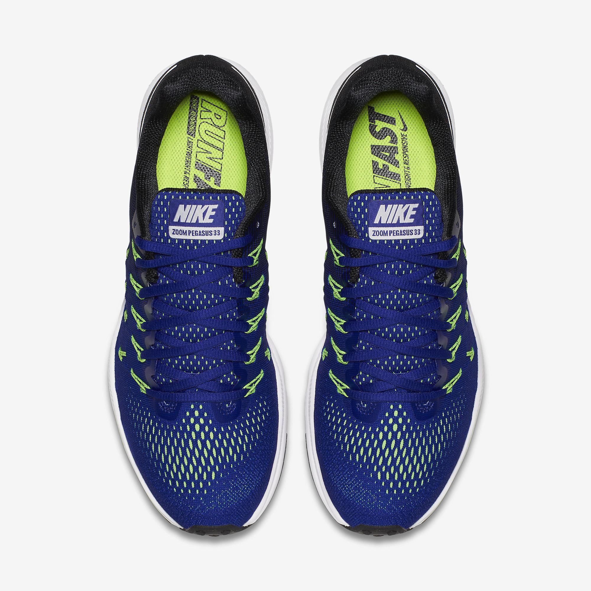 zoom pegasus 33 blue