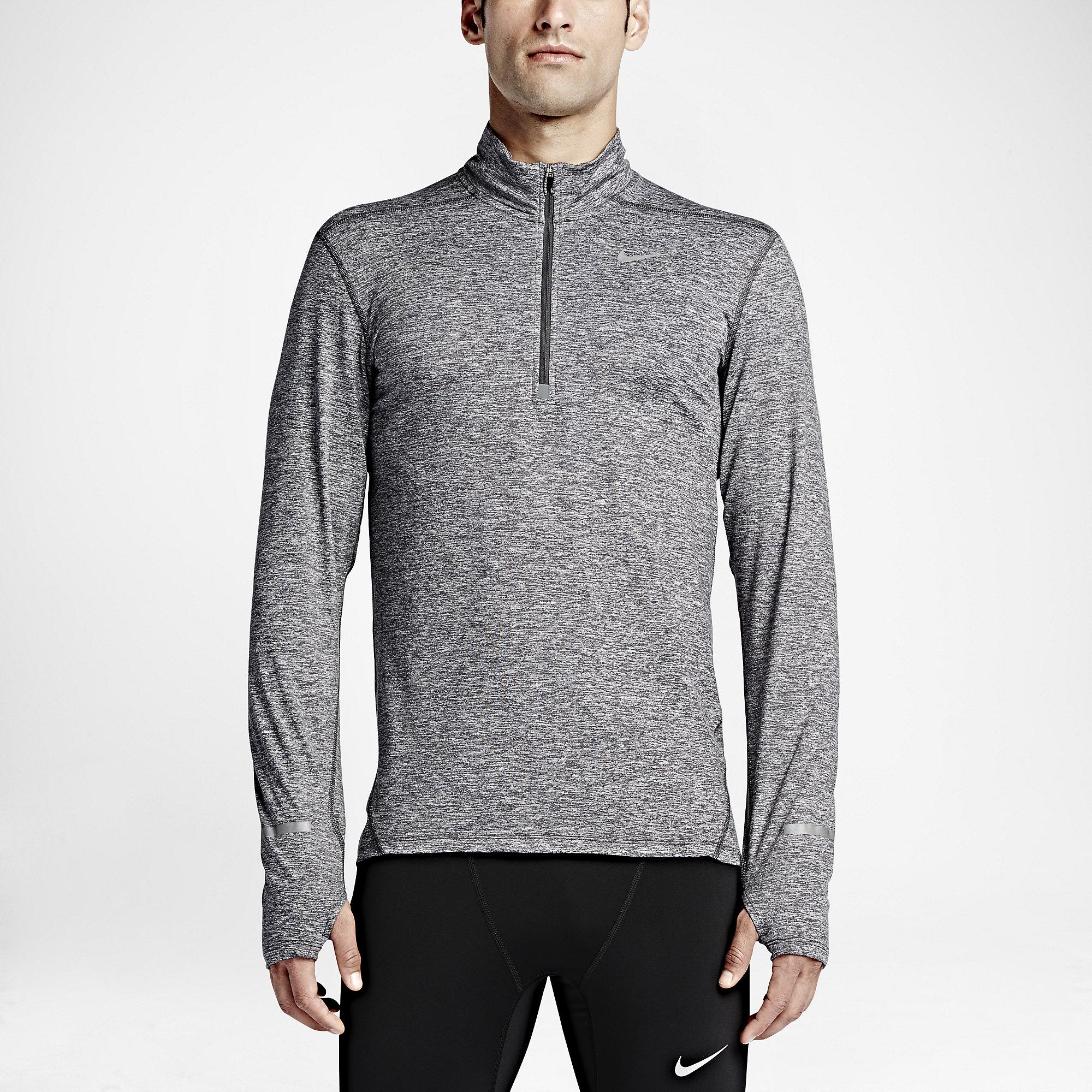 dri fit element half zip