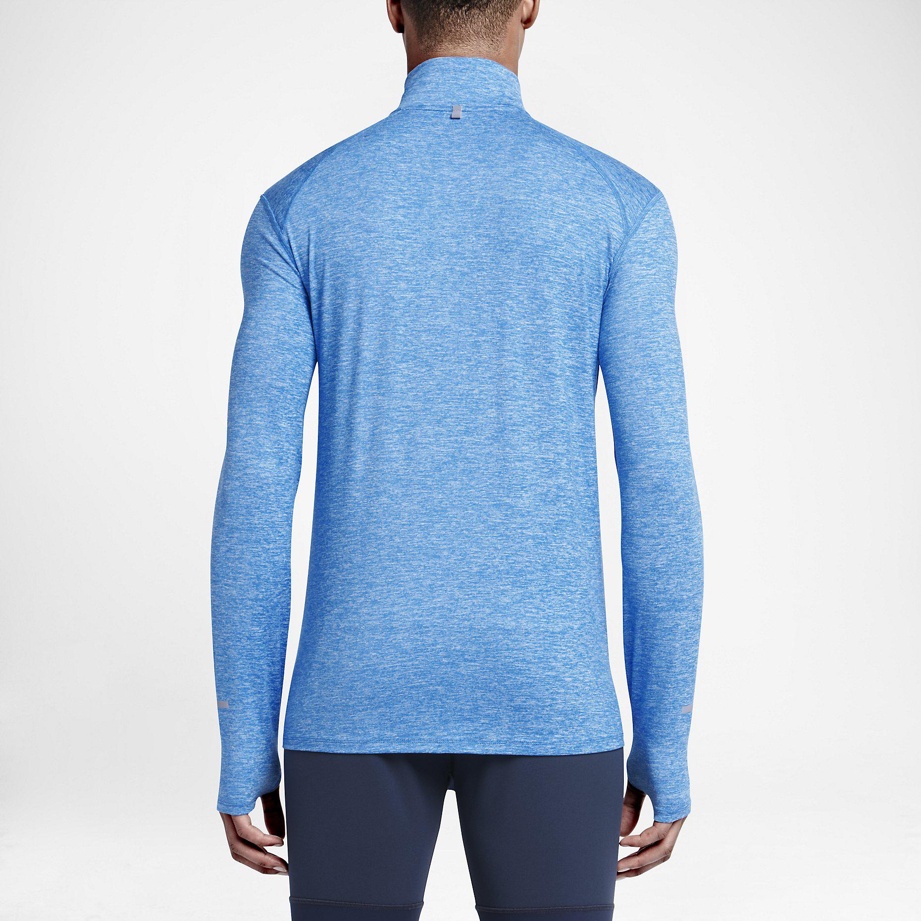 nike dri fit half zip mens