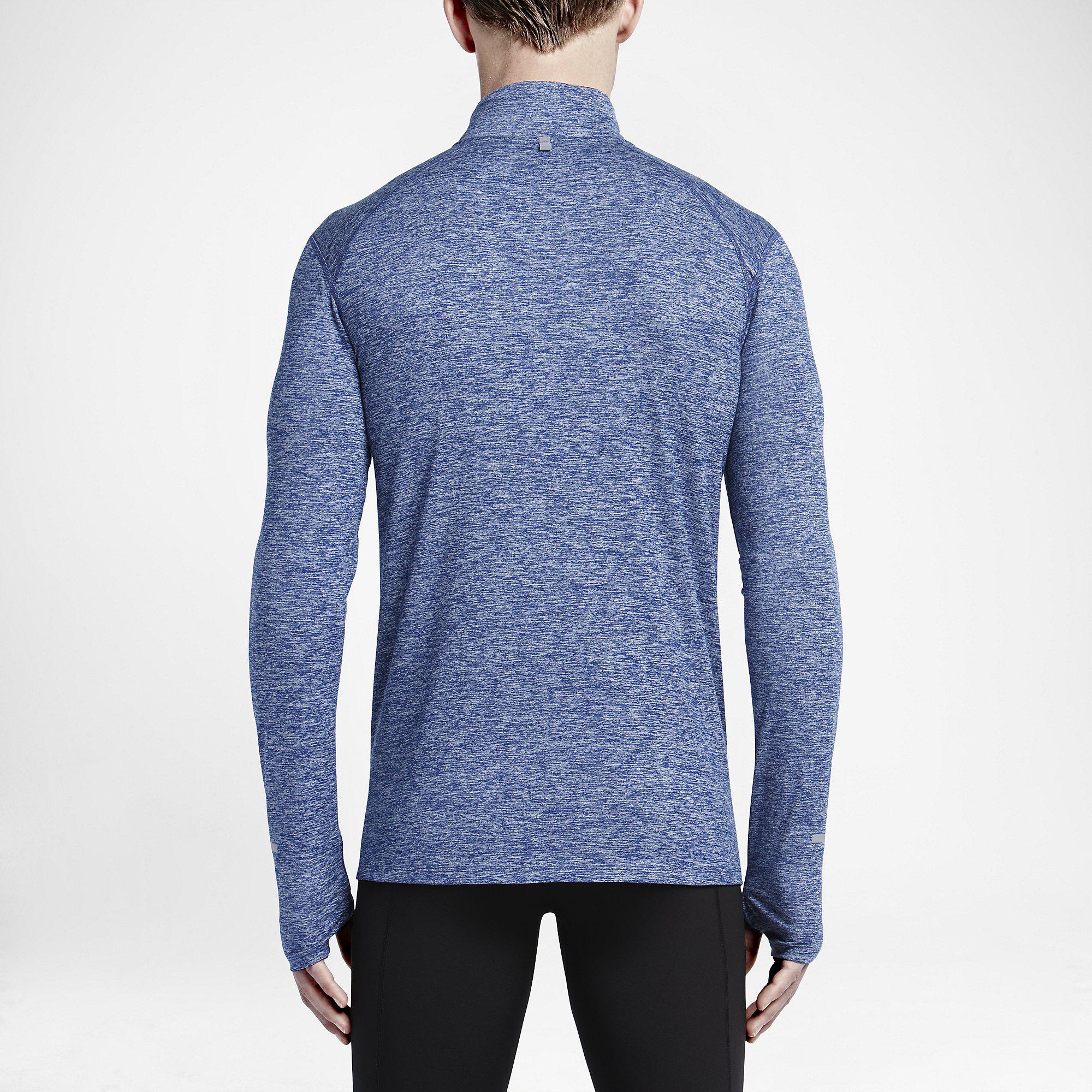 dri fit half zip mens