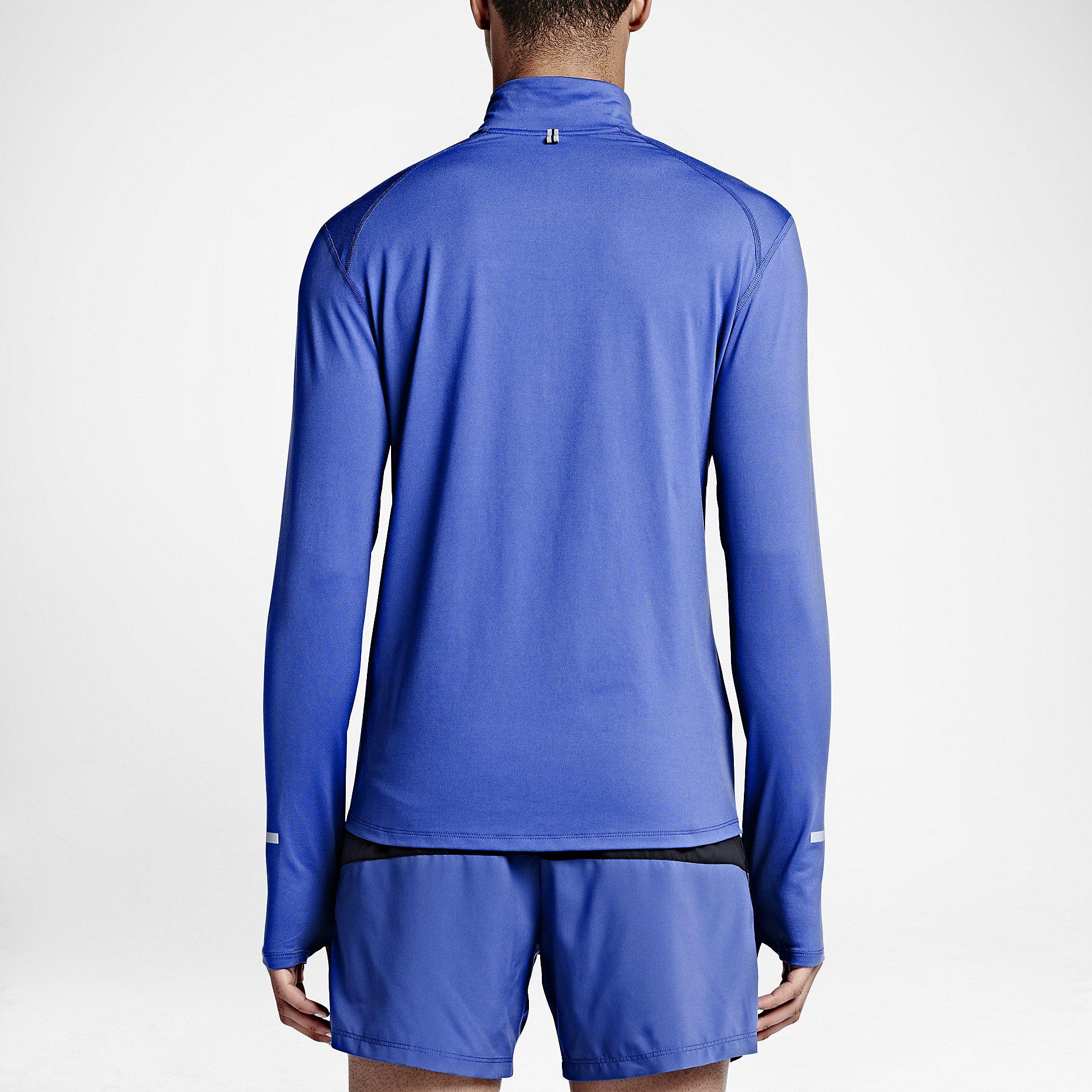 Nike Mens Dri-FIT Element Half-Zip Top - Game Royal - Tennisnuts.com