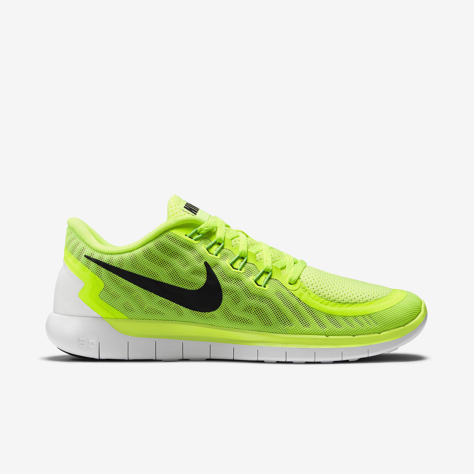 Nike Mens Free 5.0+ Running Green - Tennisnuts.com