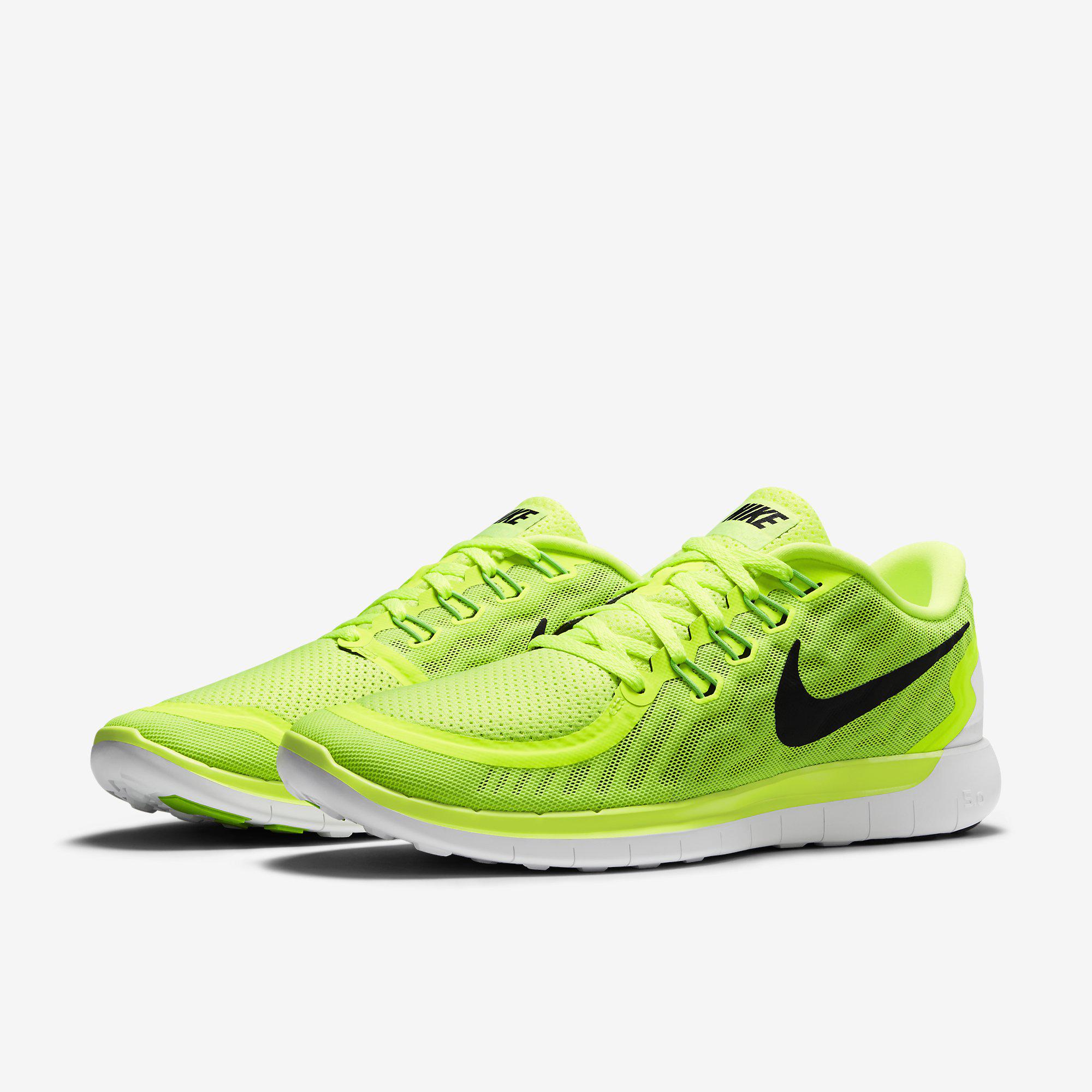 nike free electric green