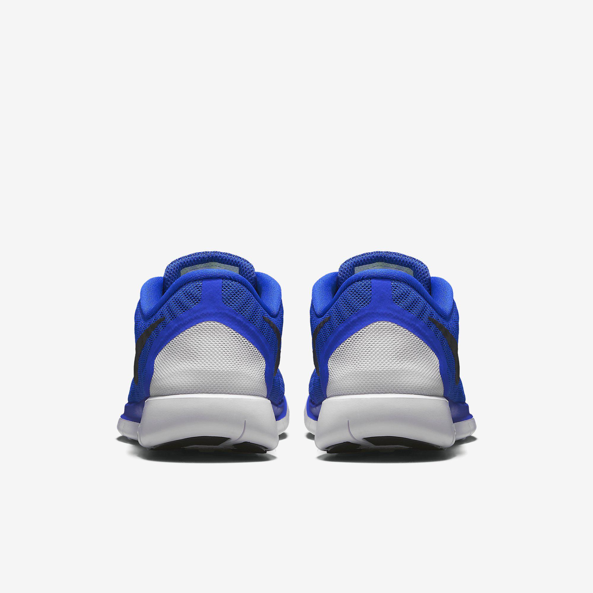 Nike Boys Free 5.0+ Running Shoes - Game Royal - Tennisnuts.com