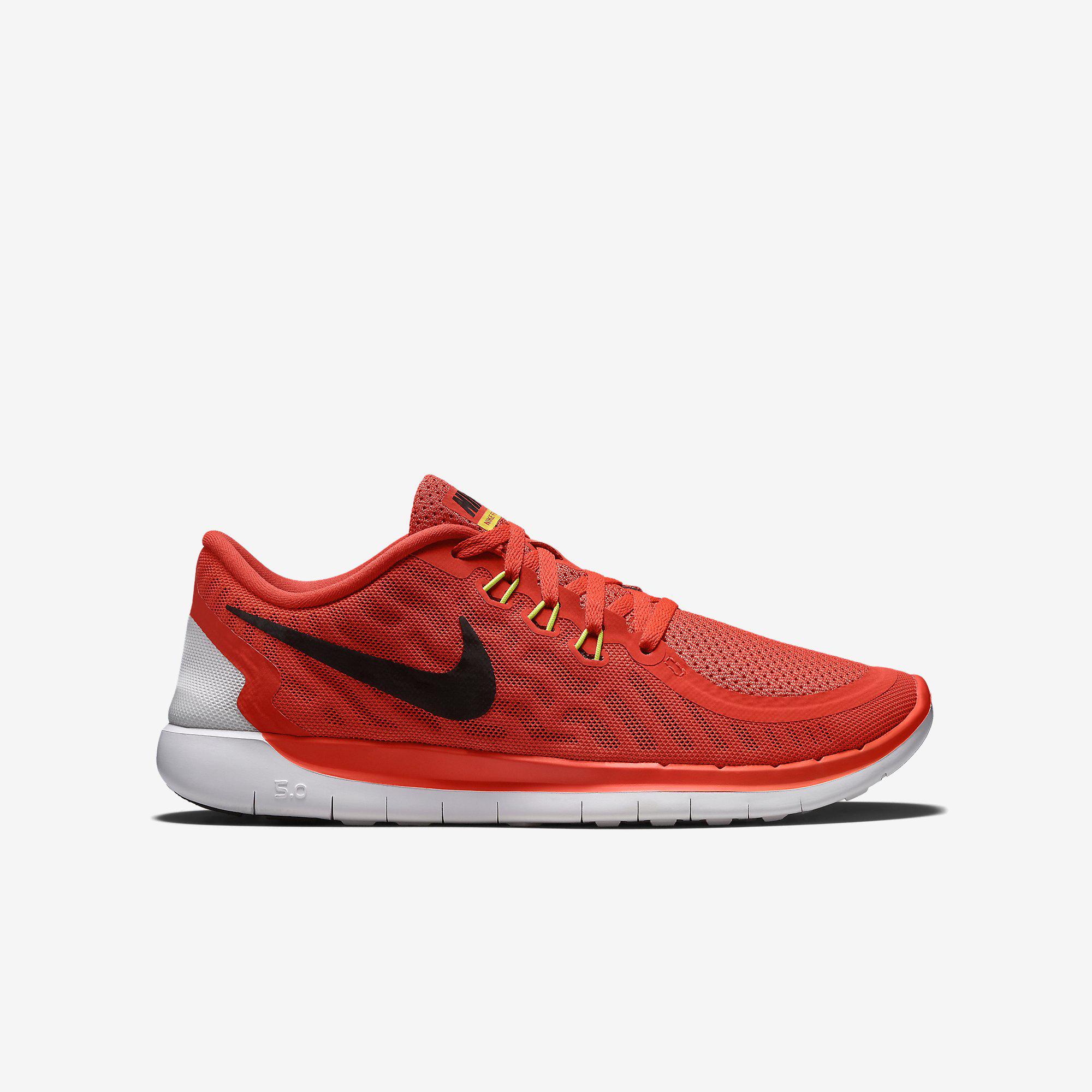 boys' grade school nike free 5.0 running shoes