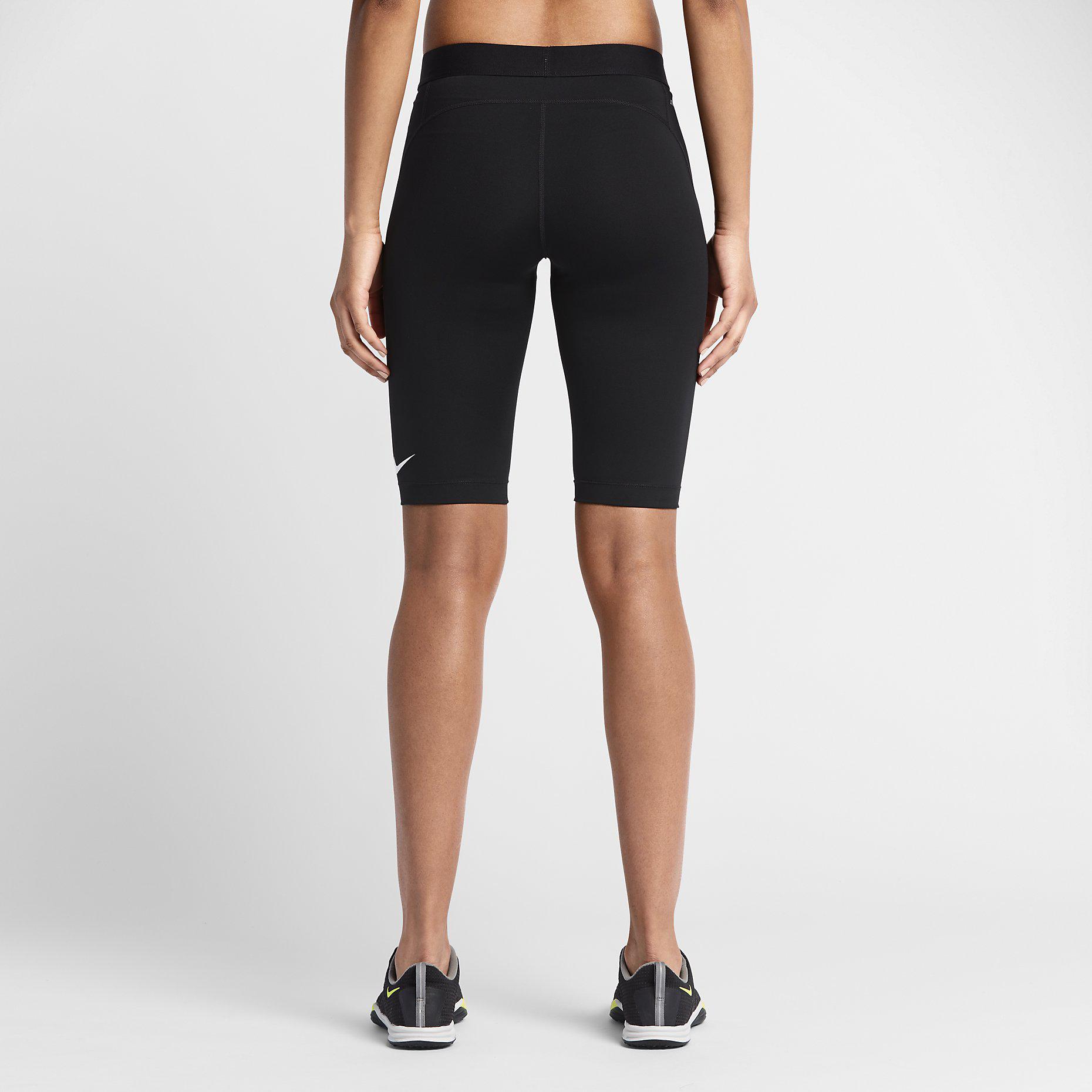 nike standard fit knee length shorts