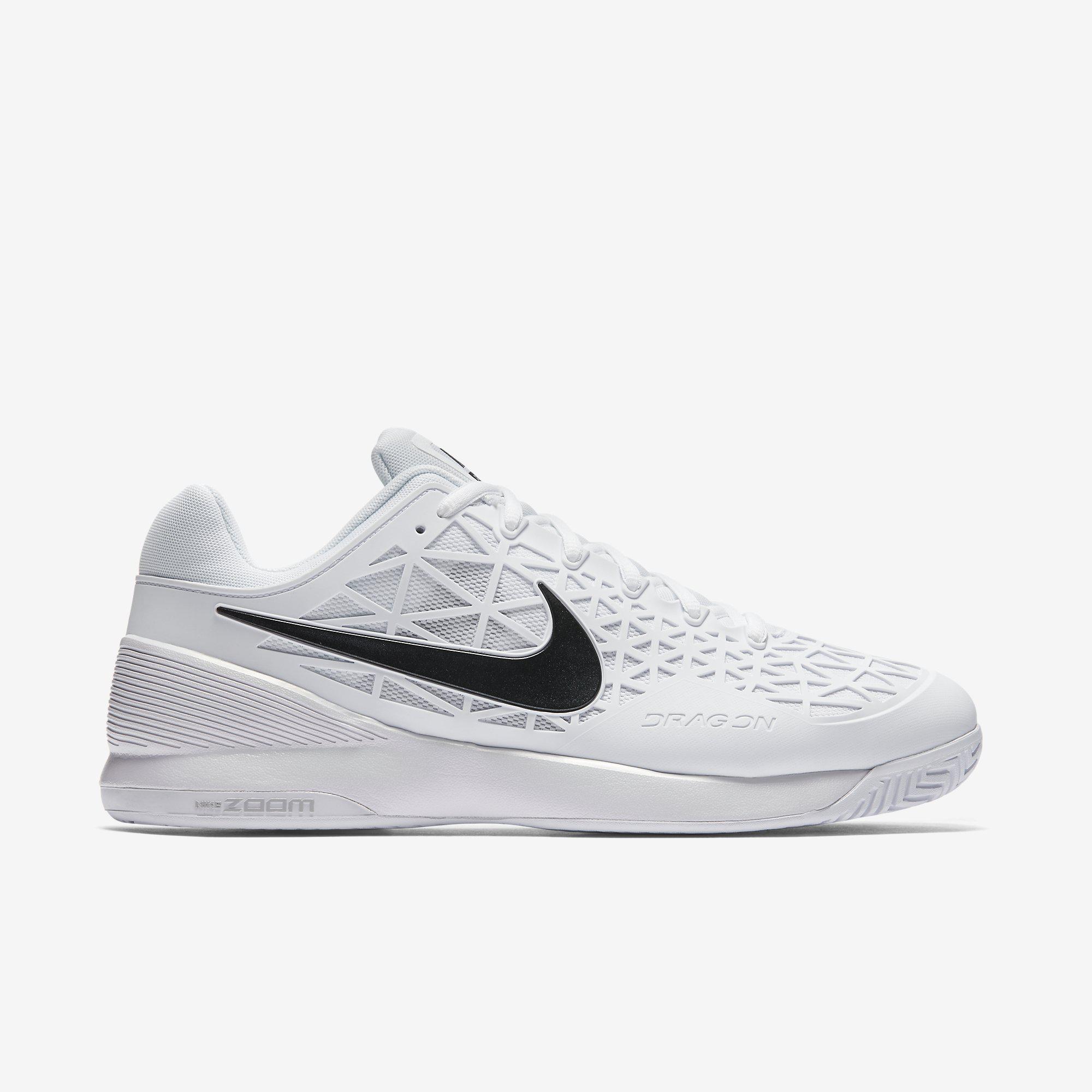 Nike Mens Zoom Cage 2 Limited Edition Tennis Shoes - White - Tennisnuts.com