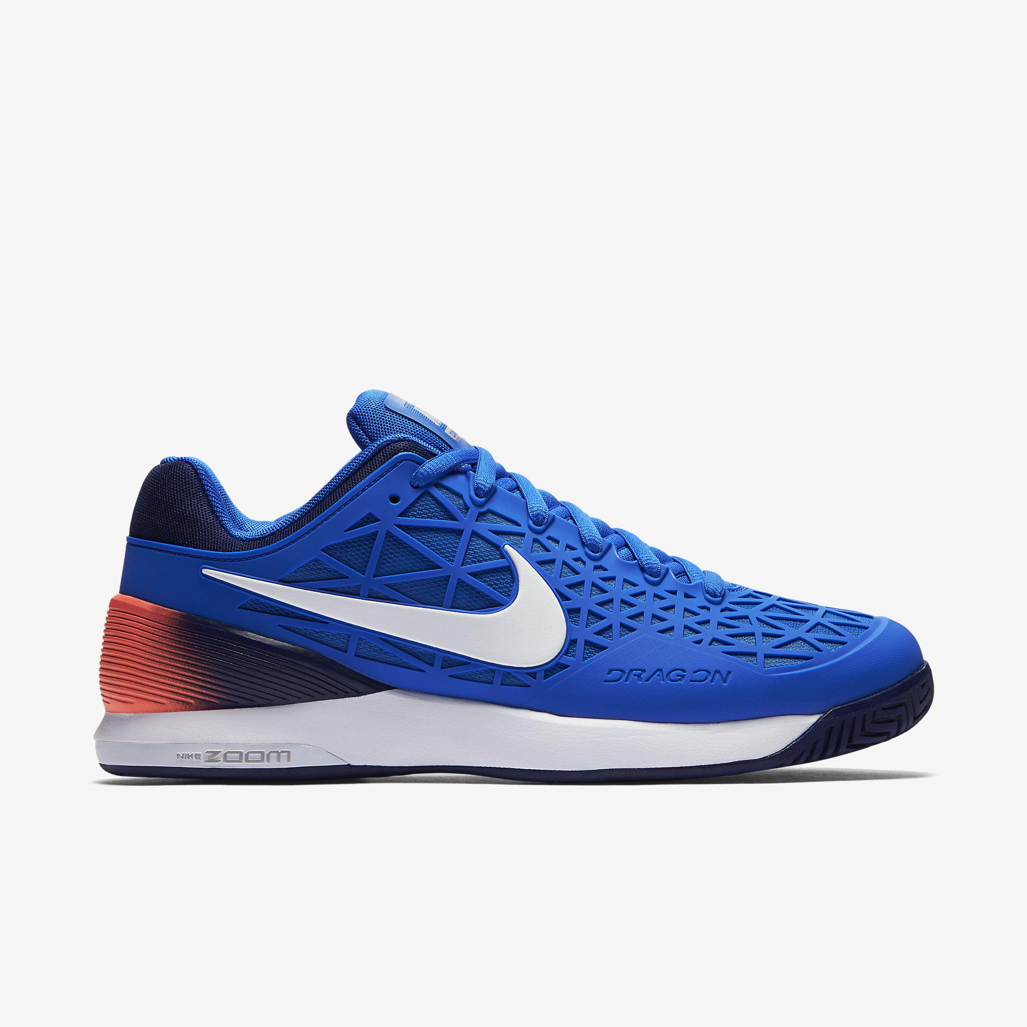 Surtido Ananiver Componer Nike Mens Zoom Cage 2 EU Tennis Shoes - Blue - Tennisnuts.com