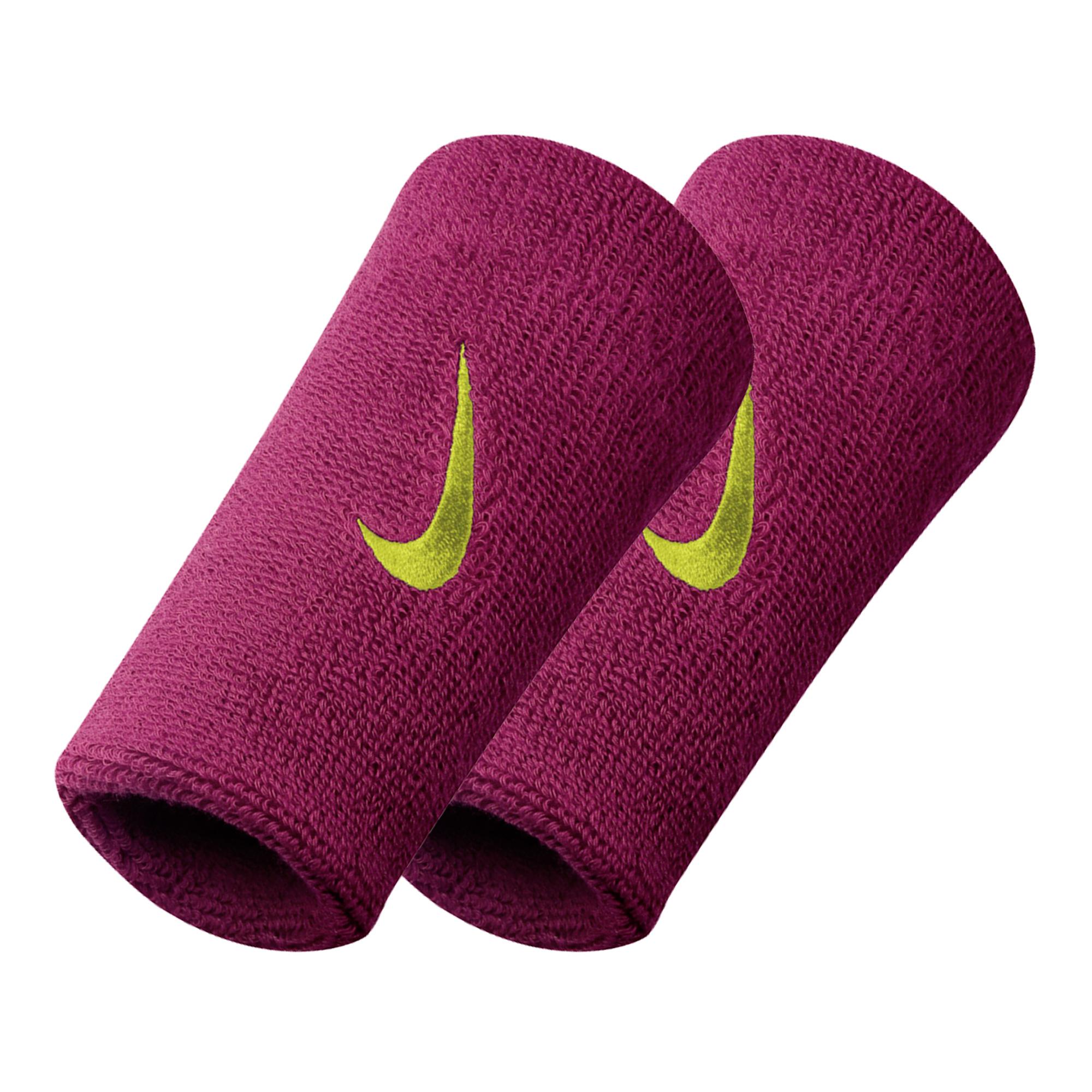 nike swoosh double wristbands