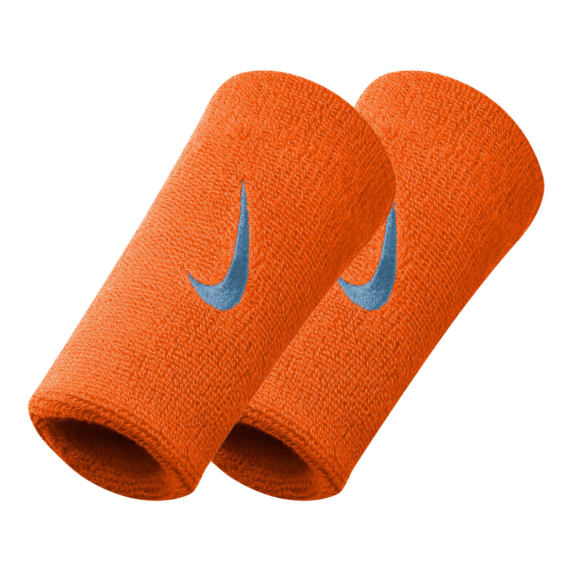 orange nike wristbands