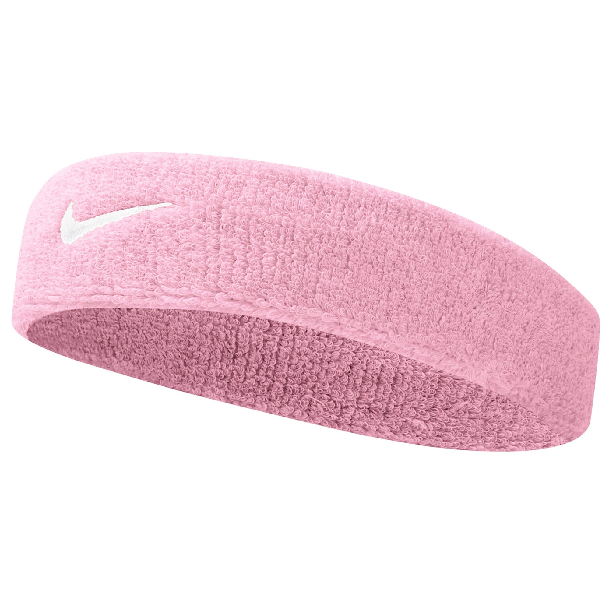 nike swoosh headband pink