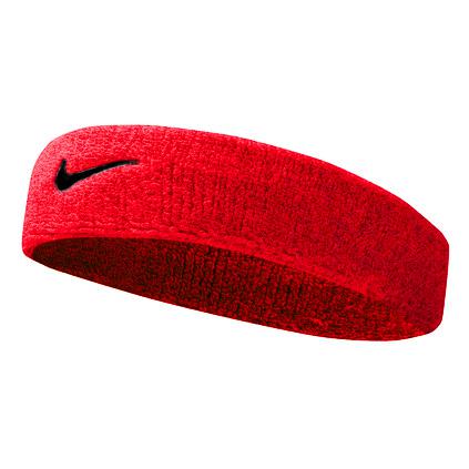 nike swoosh headband red