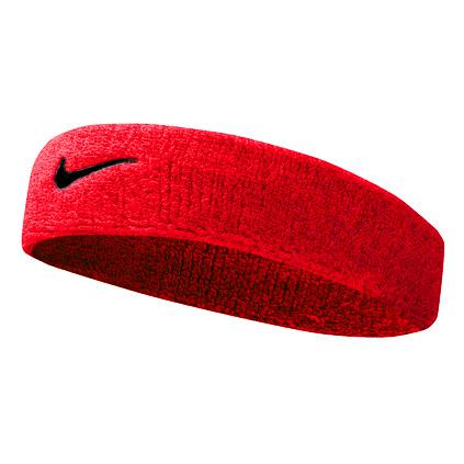 nike swoosh headband red