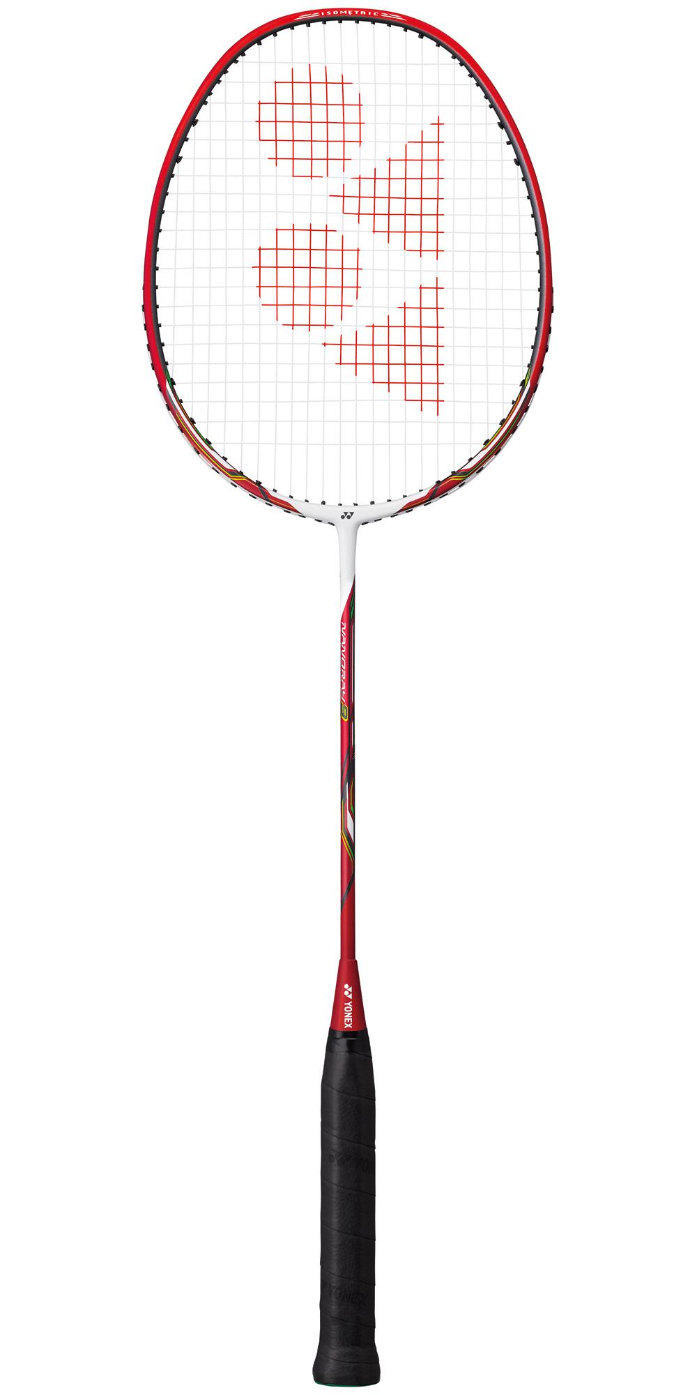 Yonex Nanoray 9 Badminton Racket - Red