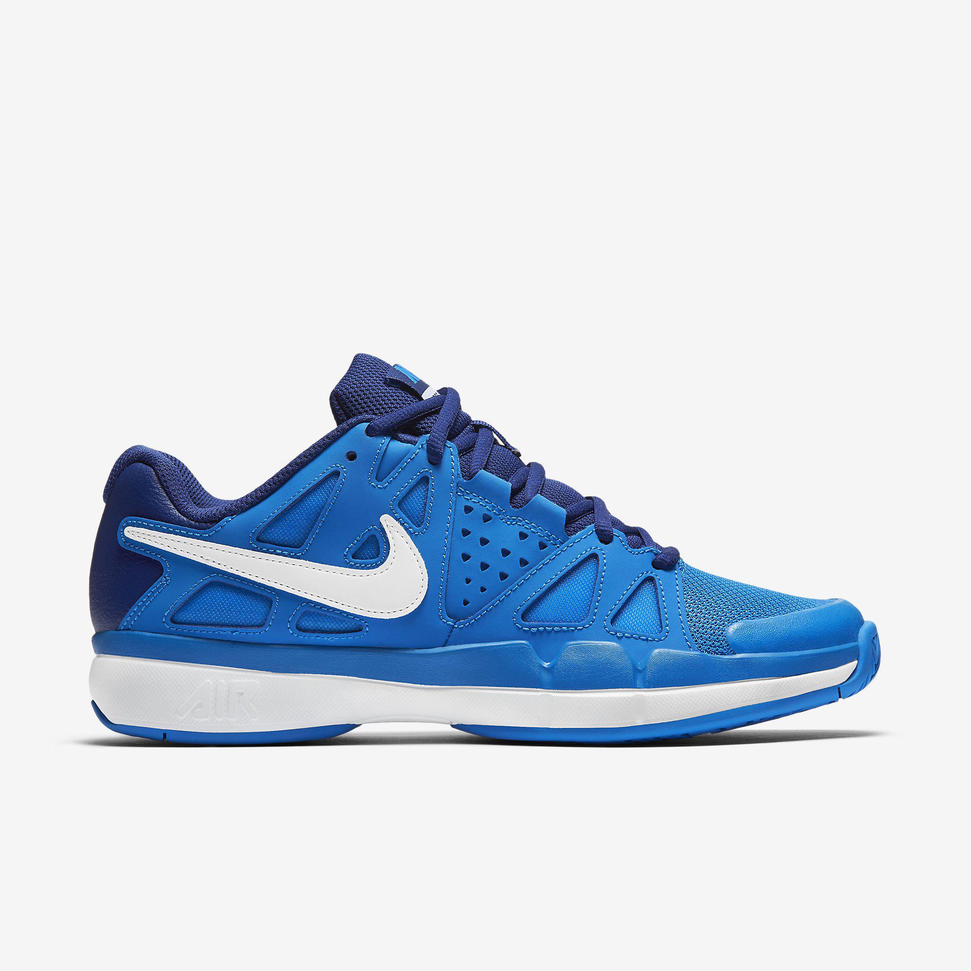 Nike Womens Air Vapor Advantage Tennis Shoes - Blue - Tennisnuts.com