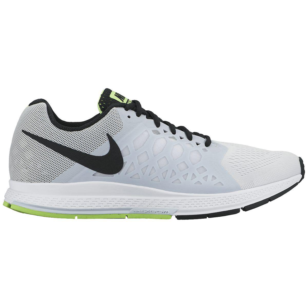 Nike Mens Air Zoom Pegasus+31 Running Shoes - Pure Platinum/White ...