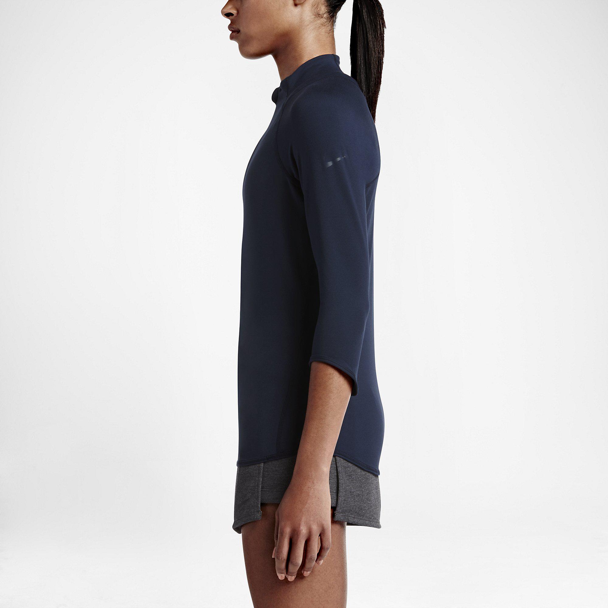 nike obsidian half zip