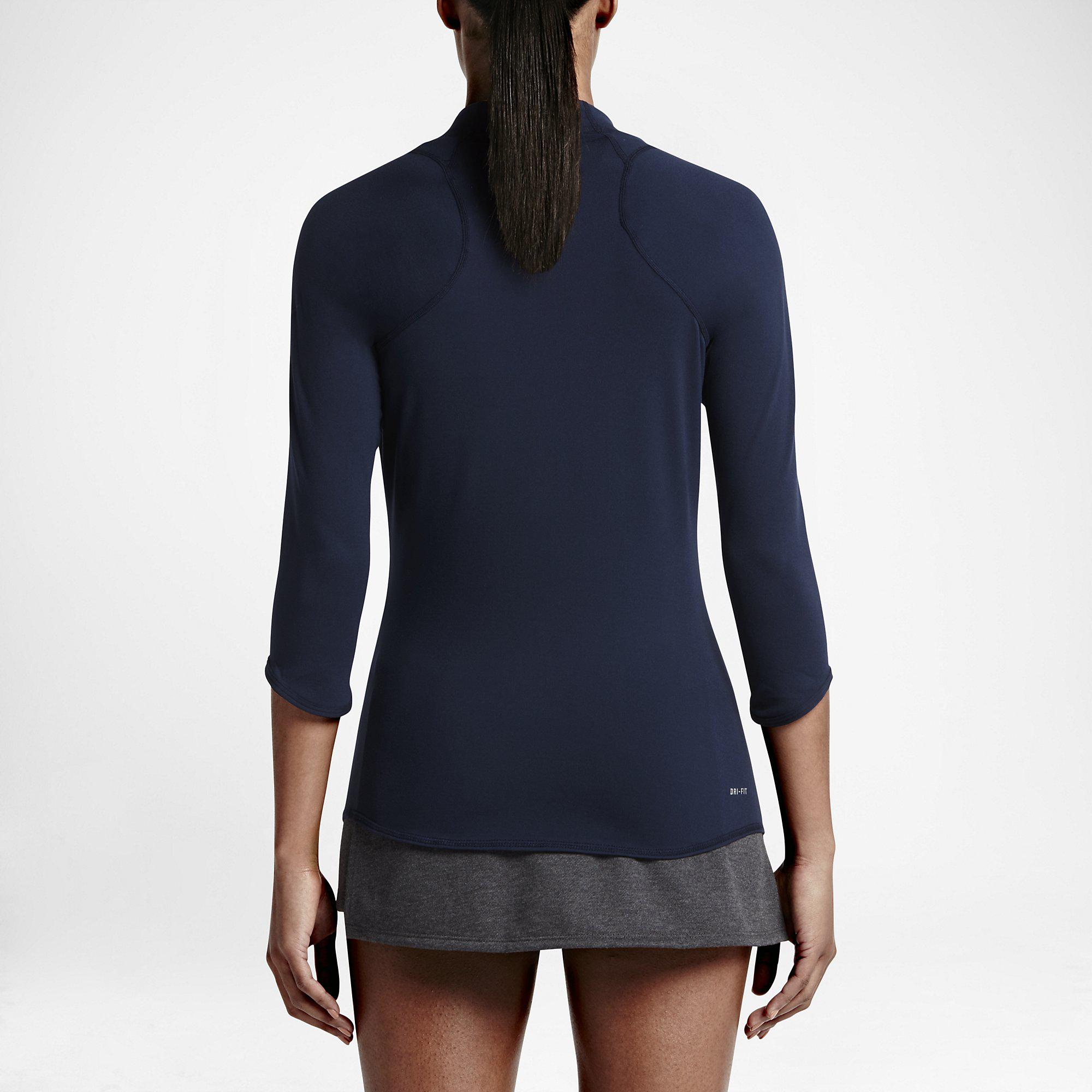 nike obsidian half zip