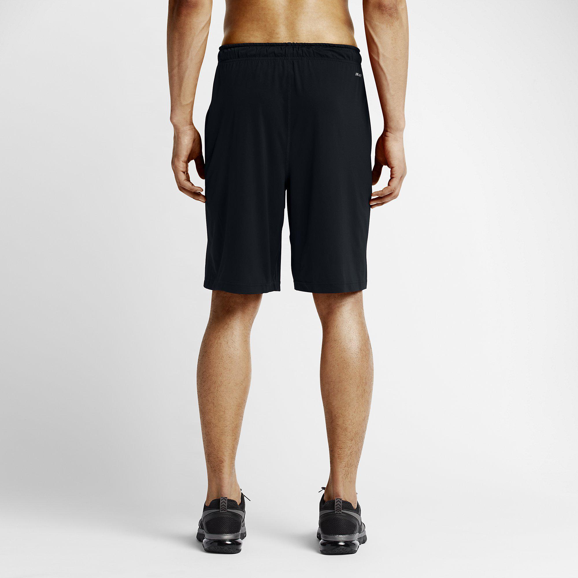 Nike Mens 10" Fly 2.0 Shorts - Black/Grey - Tennisnuts.com