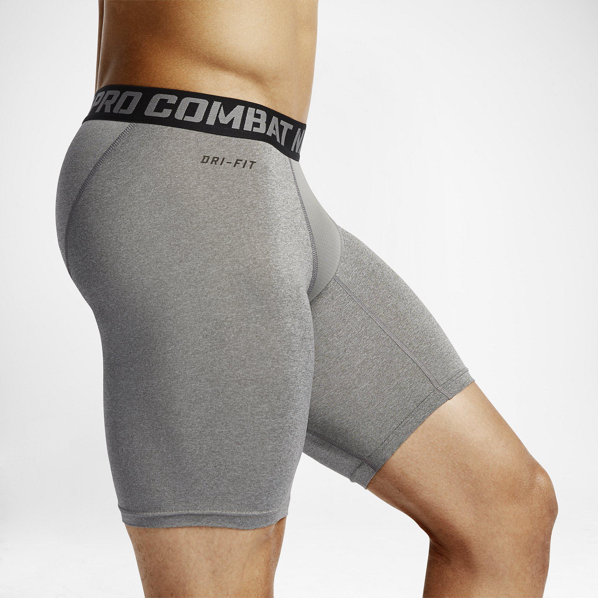 Download Nike Mens Pro Core Compression 6" Shorts - Grey ...