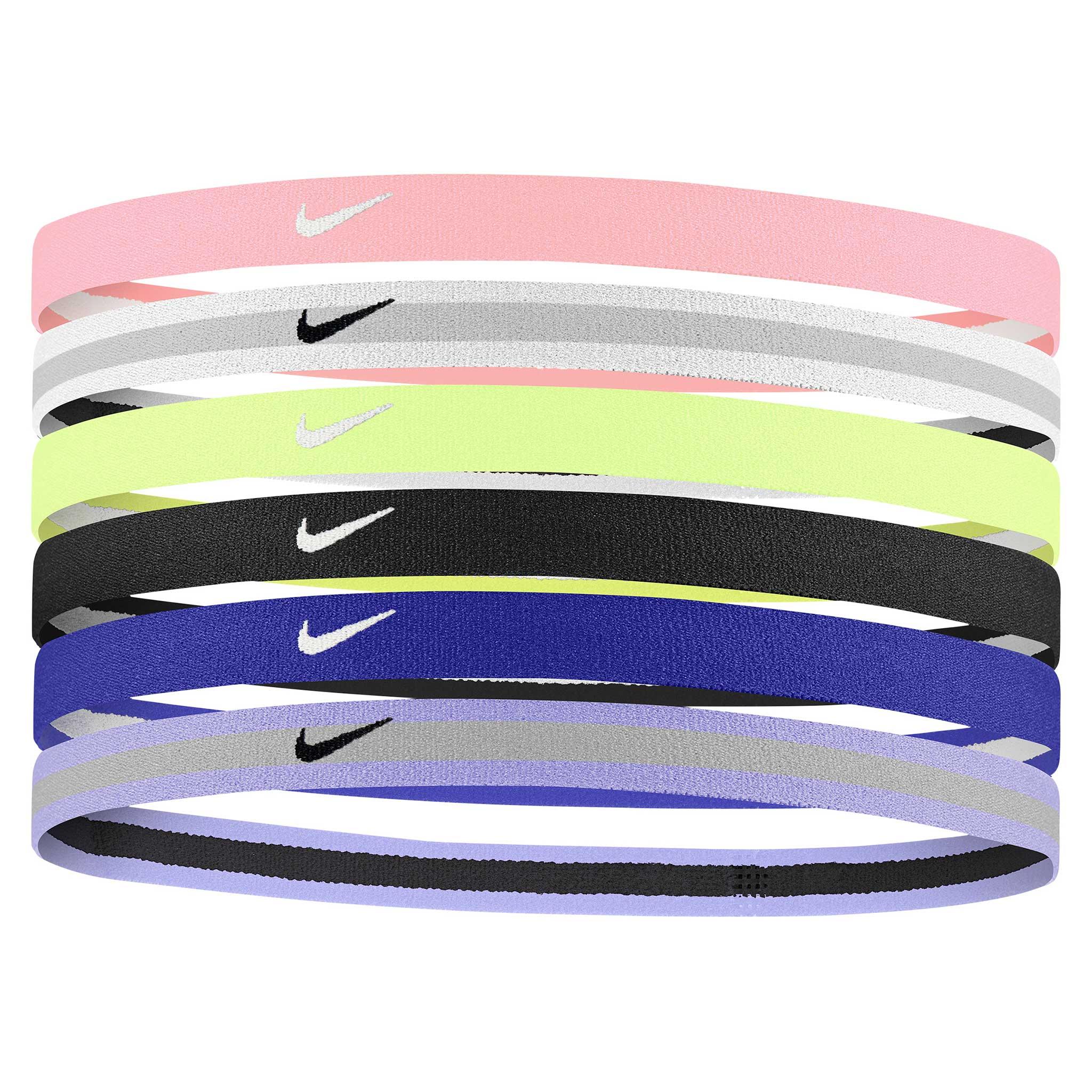Nike Youth Headbands (Pack of 6) Multicoloured