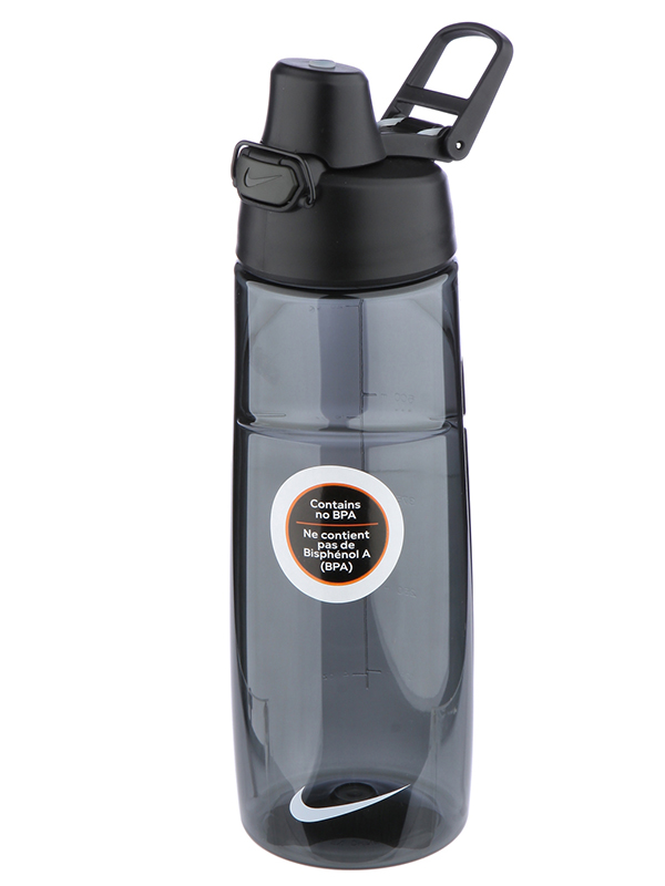 Nike T1 Hydro Flow Water Bottle - Anthracite/Black - Tennisnuts.com