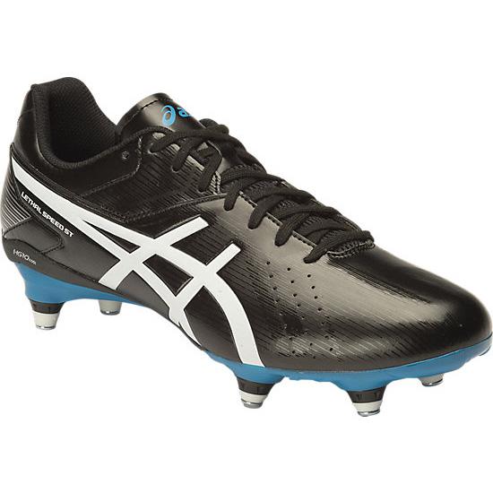 asics black rugby boots