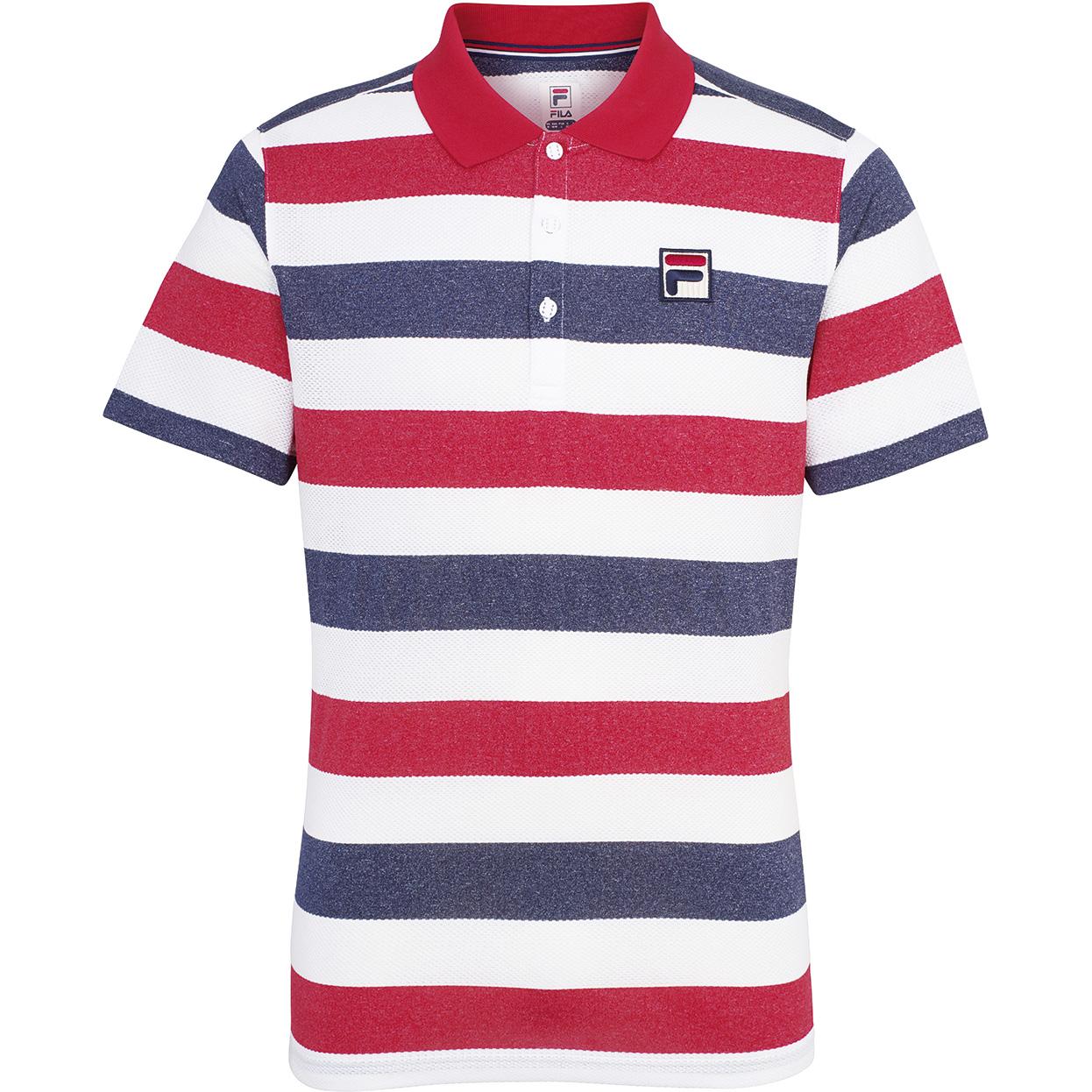 fila polo white