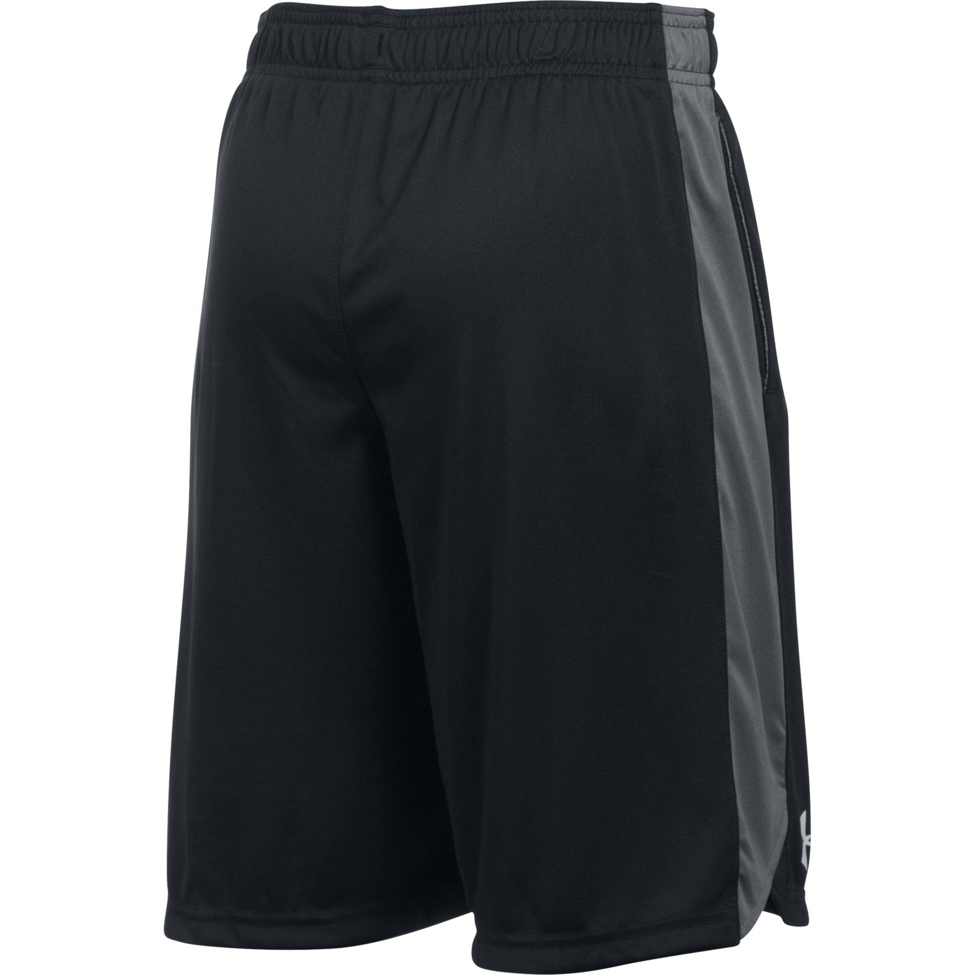 Under Armour Boys Eliminator Shorts - Black/Grey - Tennisnuts.com