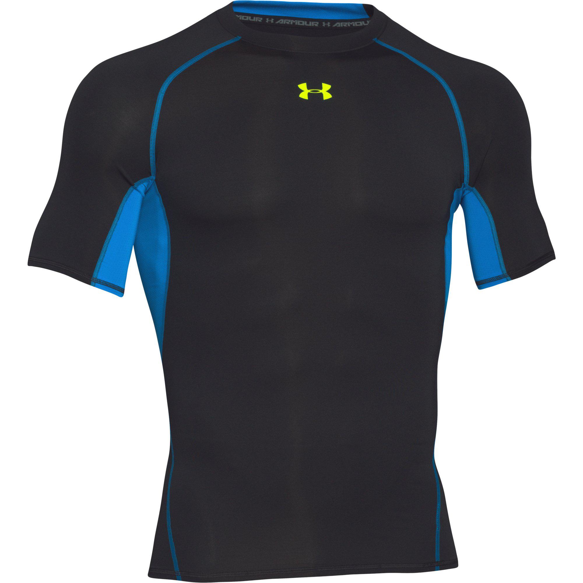 Under Armour Mens HeatGear Compression Top Black