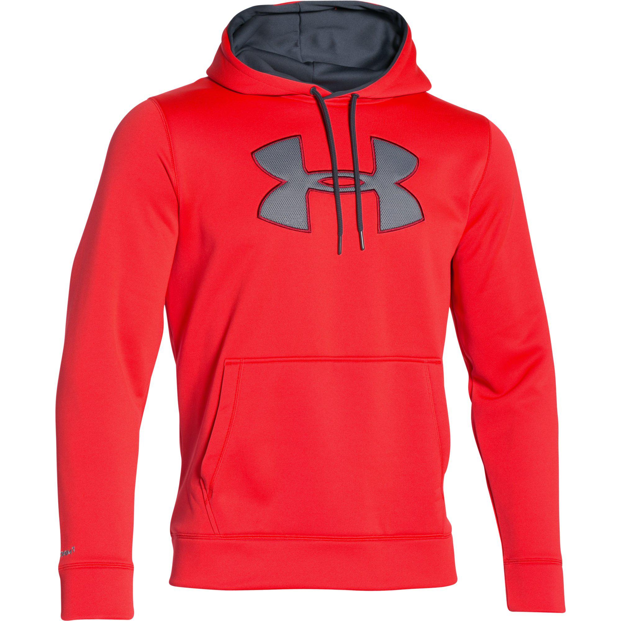 Under Armour Mens Storm Fleece Hoodie Red