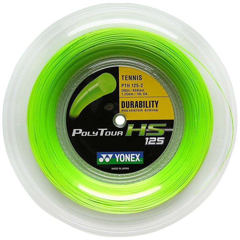 Yonex PolyTour HS 200m Tennis String Reel Green