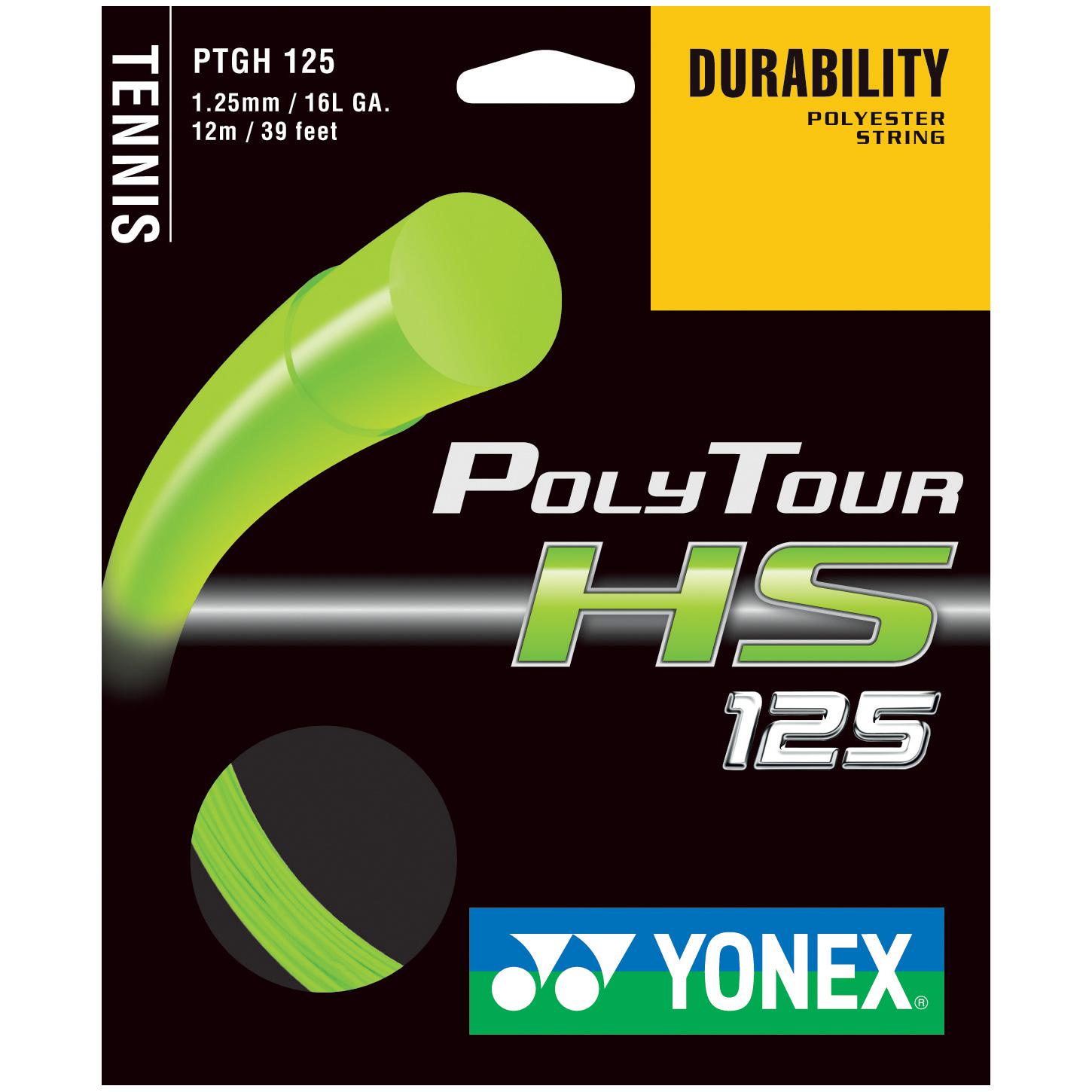 Yonex PolyTour HS Tennis String Set Green