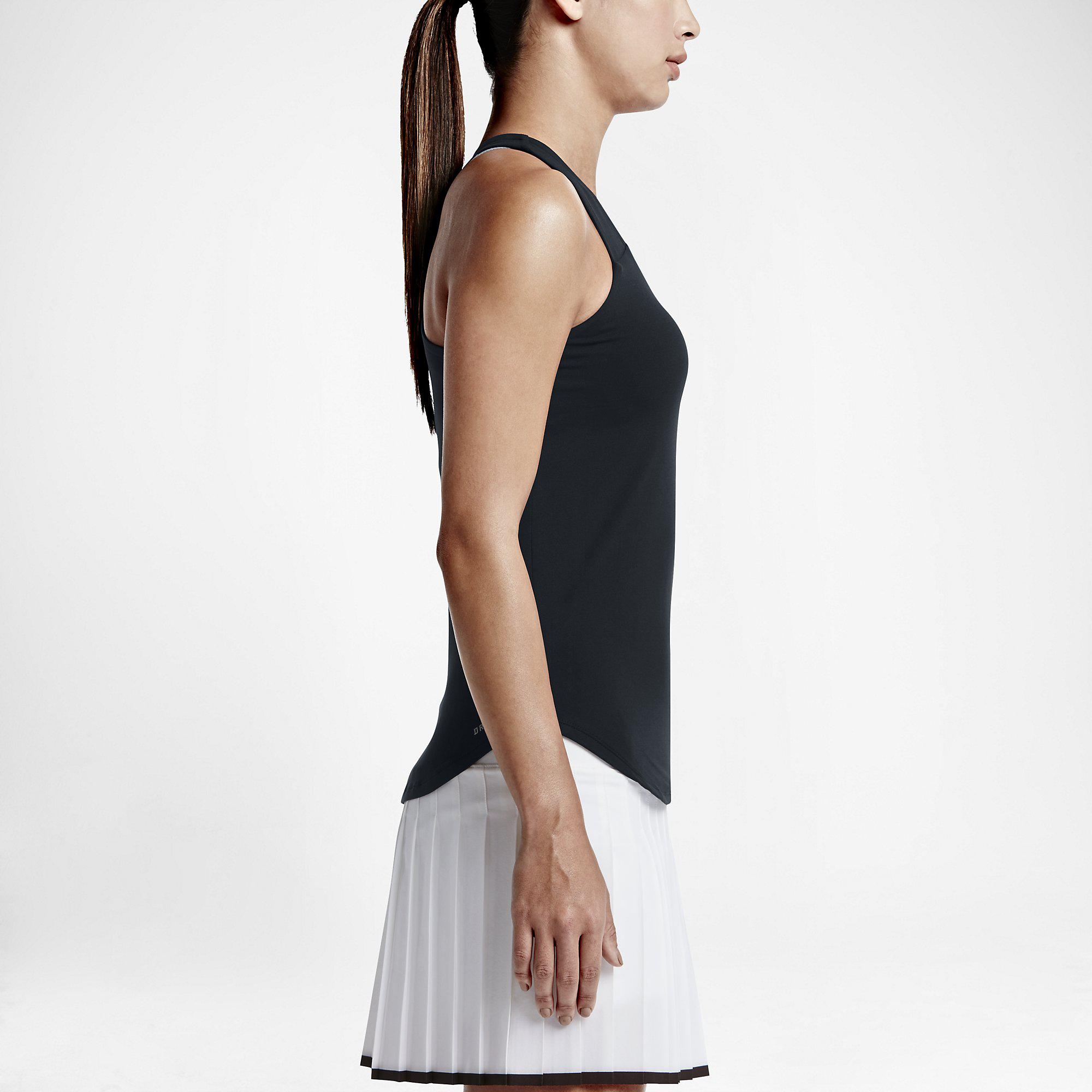 womens black nike tank top